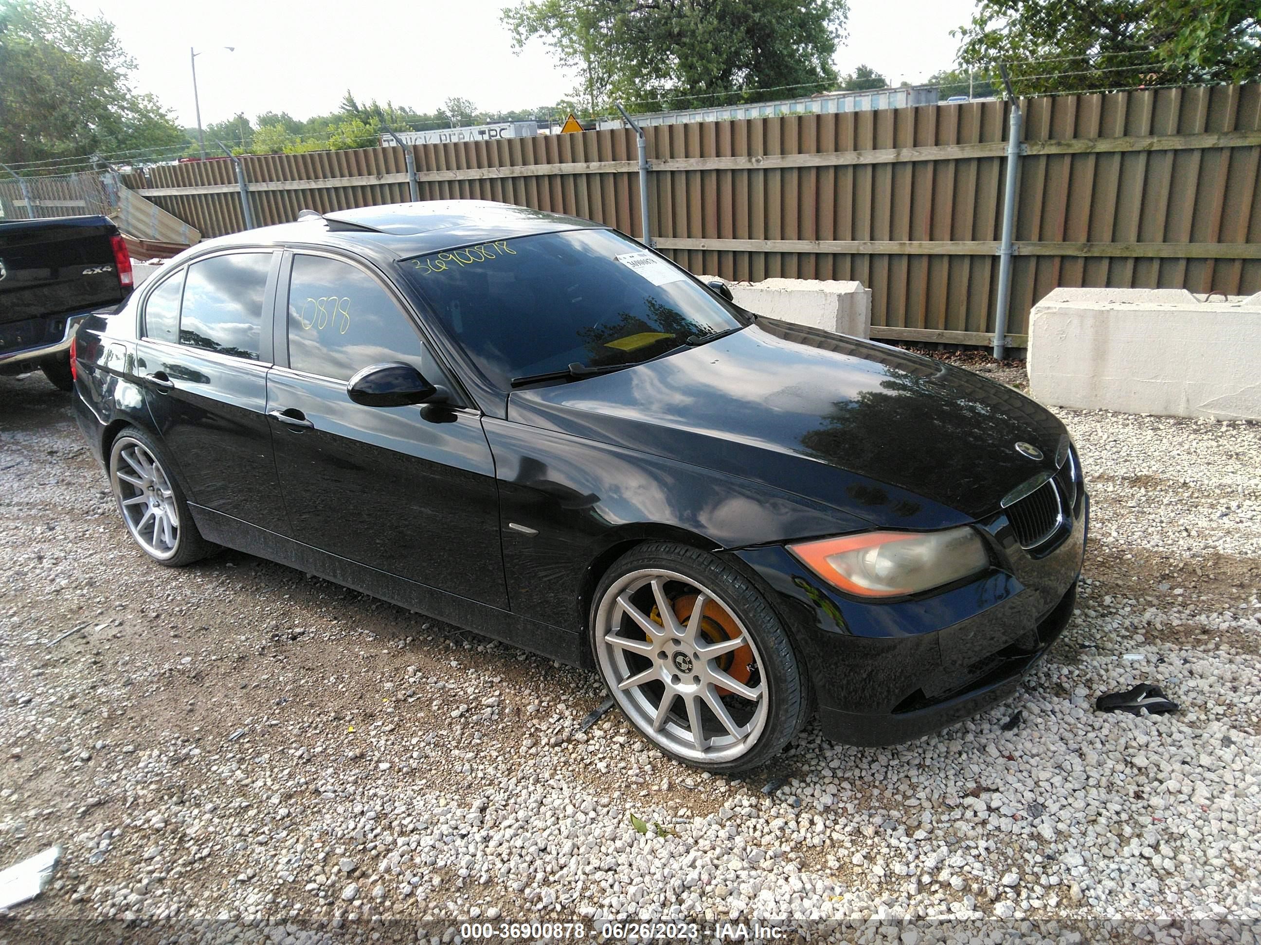 BMW 3ER 2007 wbava33577kx76214