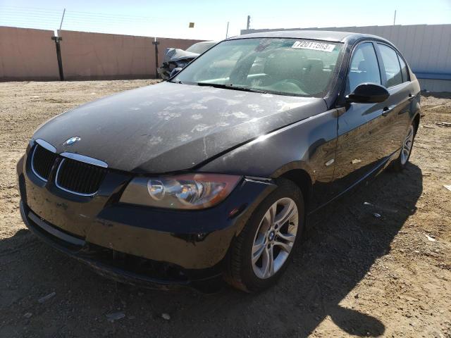 BMW 3 SERIES 2008 wbava33578kx83987