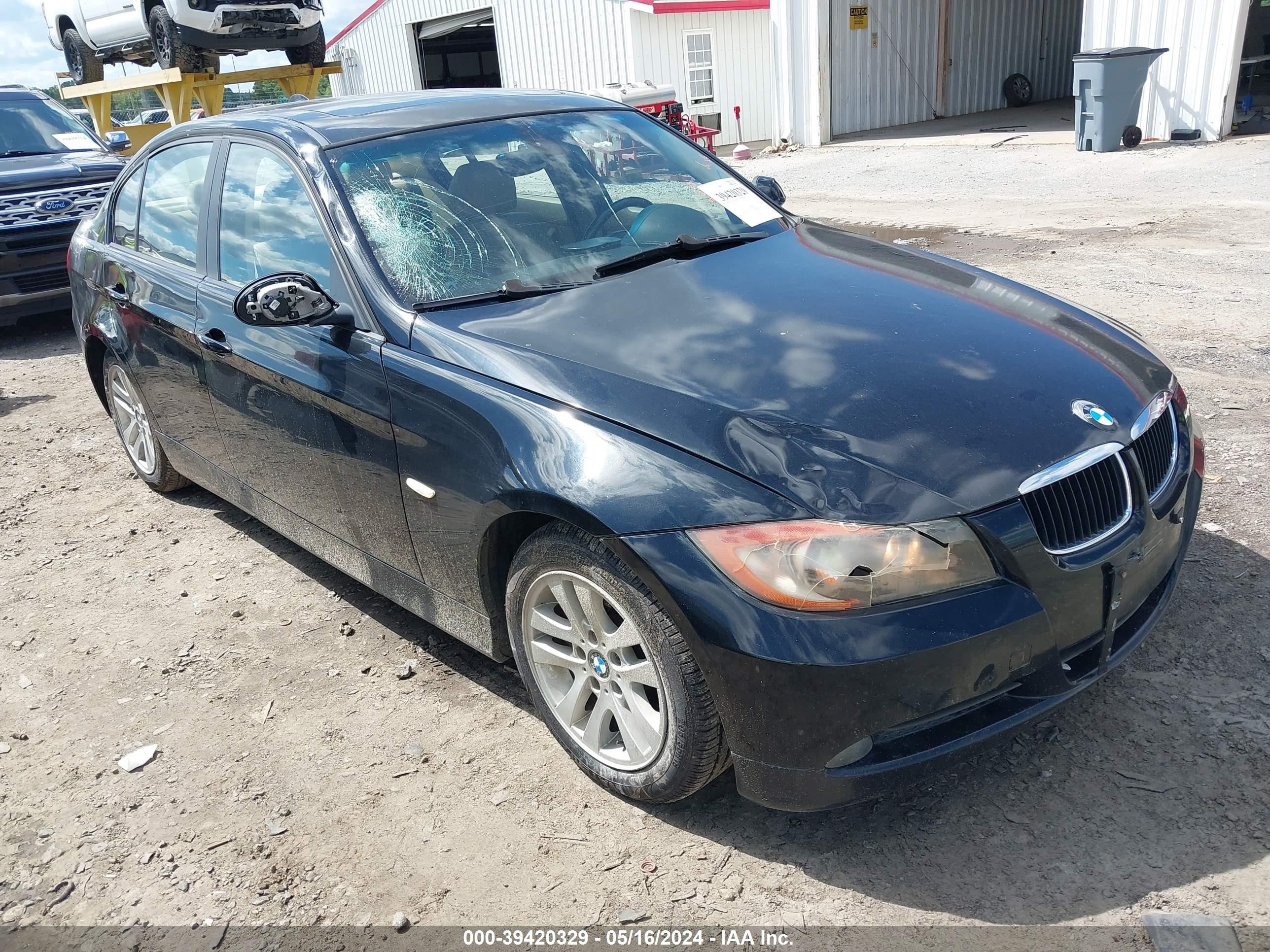 BMW 3ER 2007 wbava33587kx83480