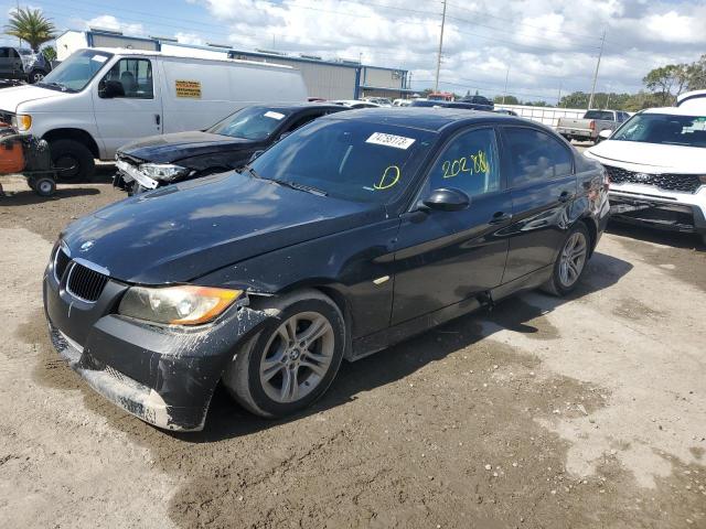 BMW 3 SERIES 2008 wbava33598kx86941