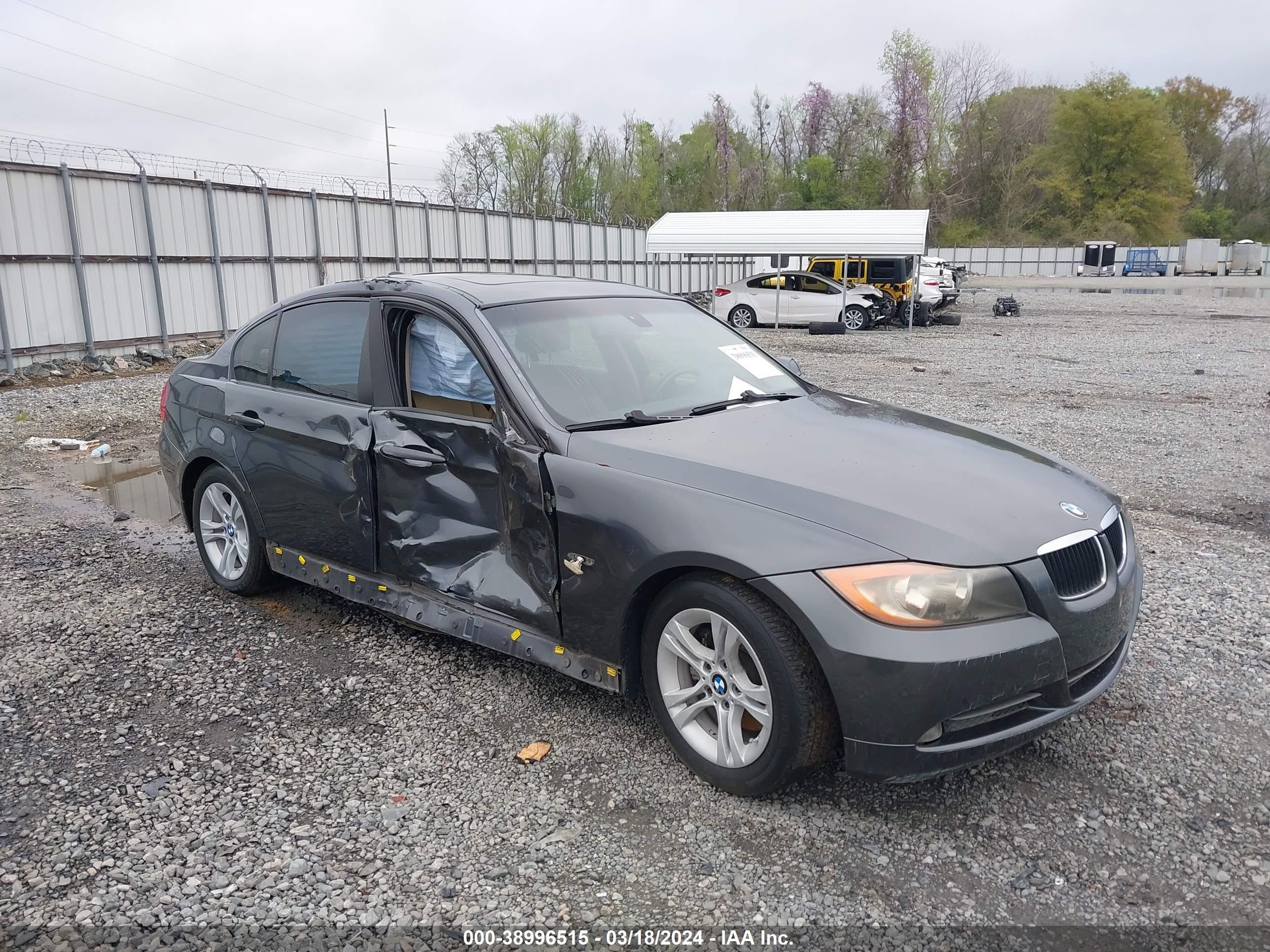 BMW 3ER 2008 wbava37508nl56921