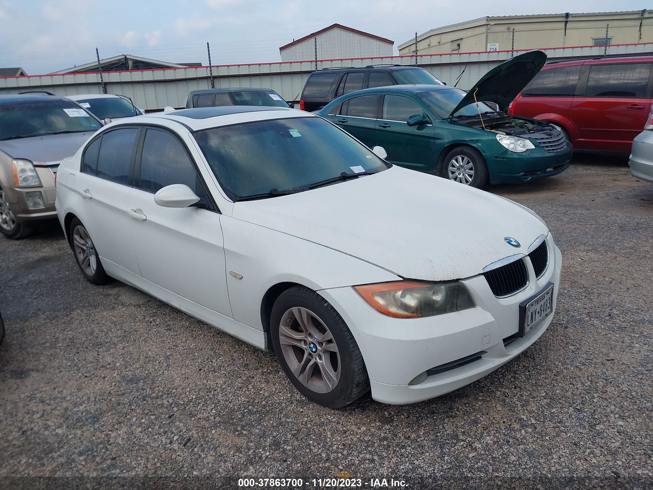 BMW 3ER 2008 wbava37518nl57317