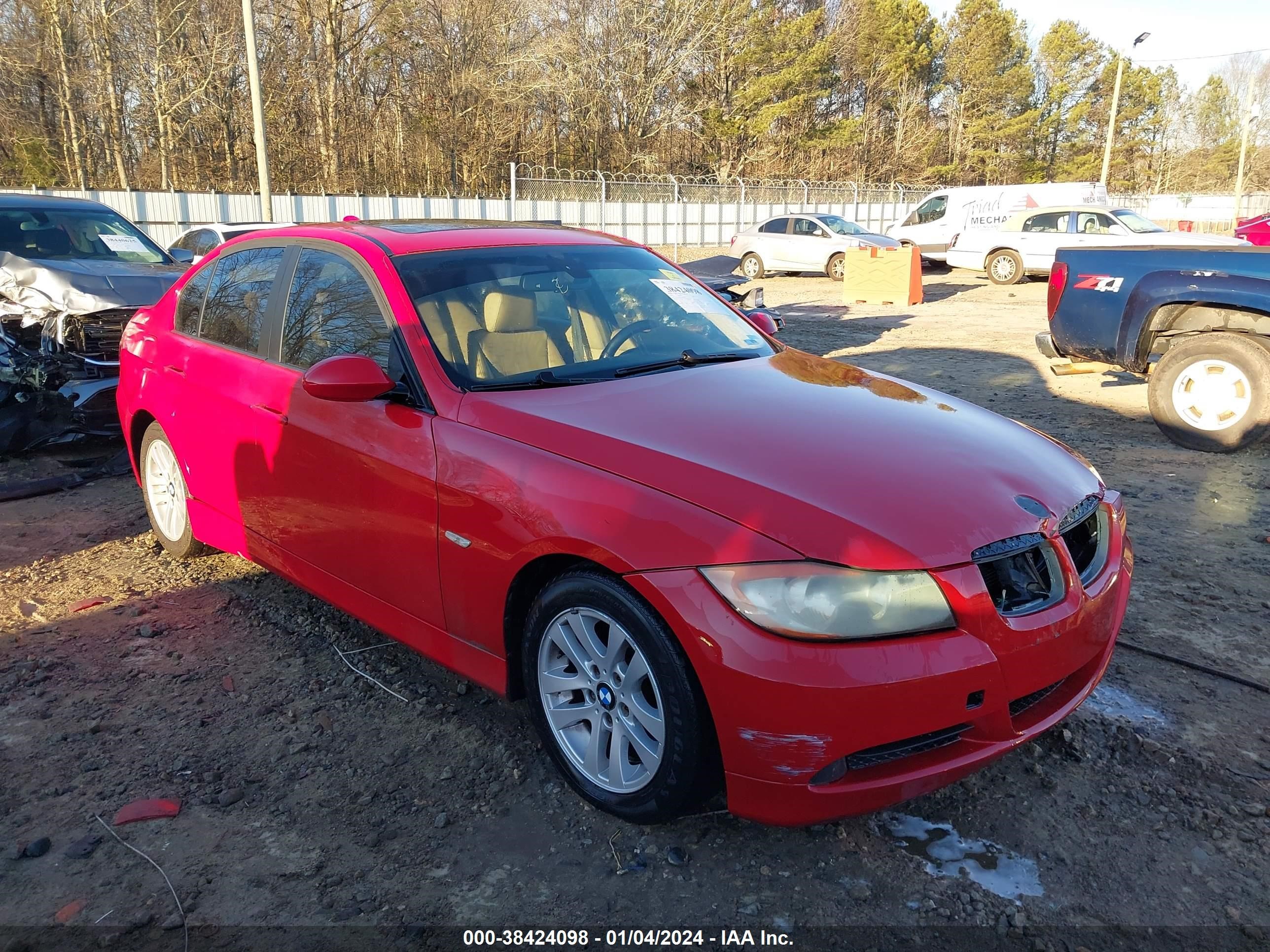 BMW 3ER 2007 wbava37527ne26324