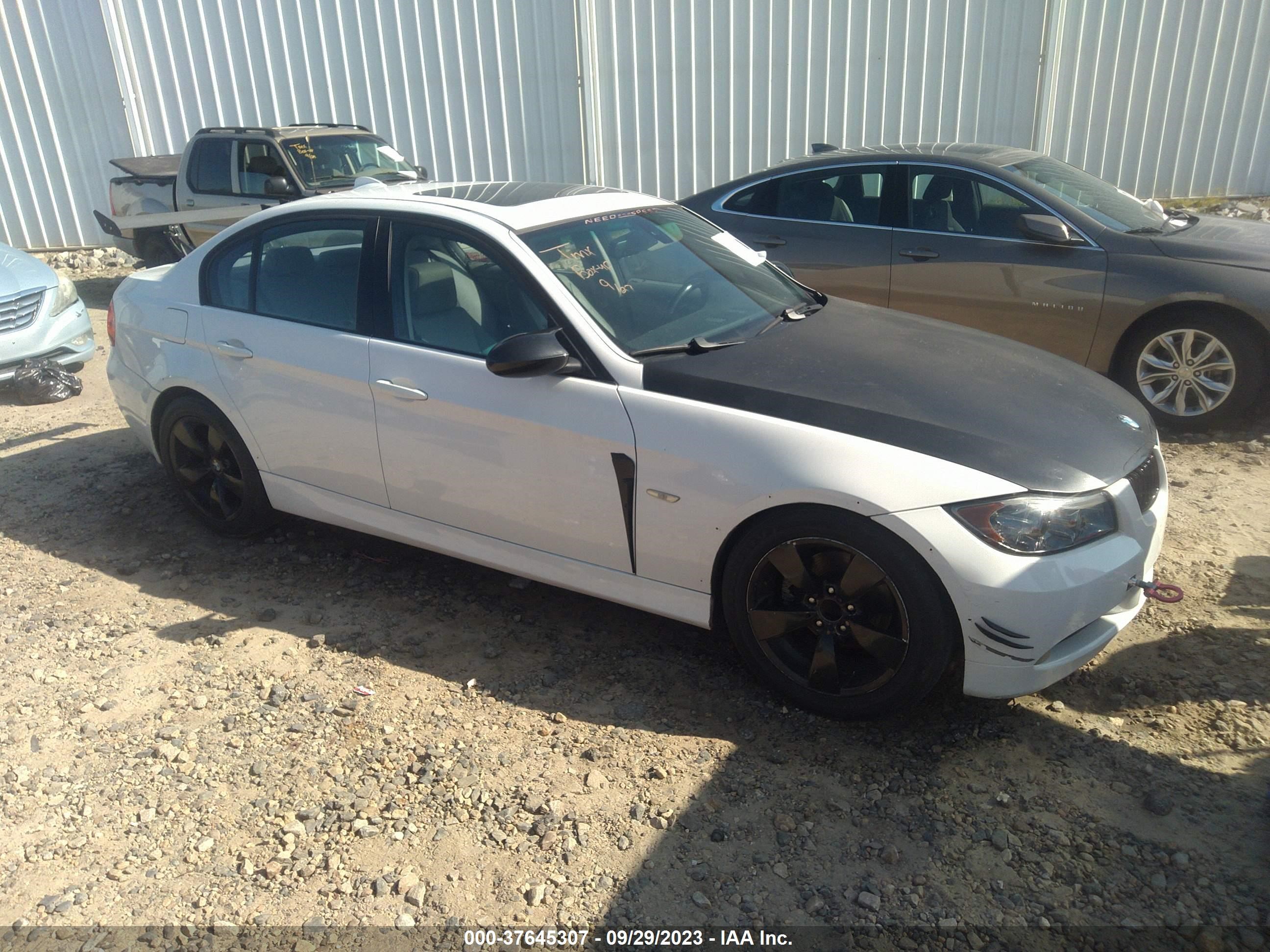 BMW 3ER 2007 wbava37537ne27773