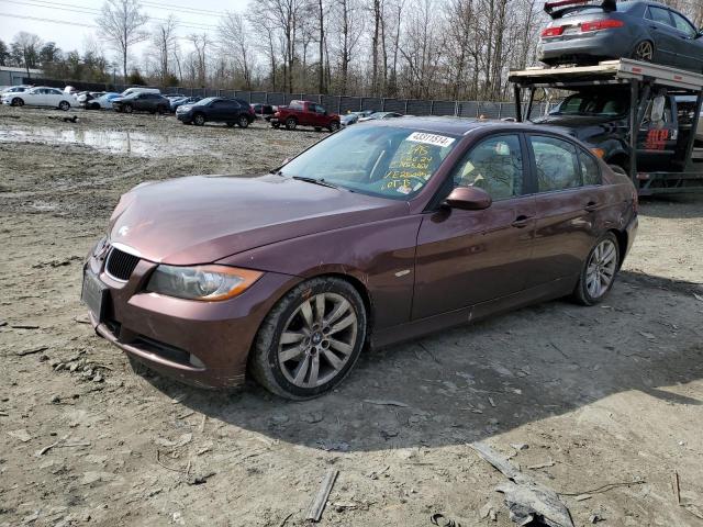 BMW 3 SERIES 2007 wbava37547ne25045