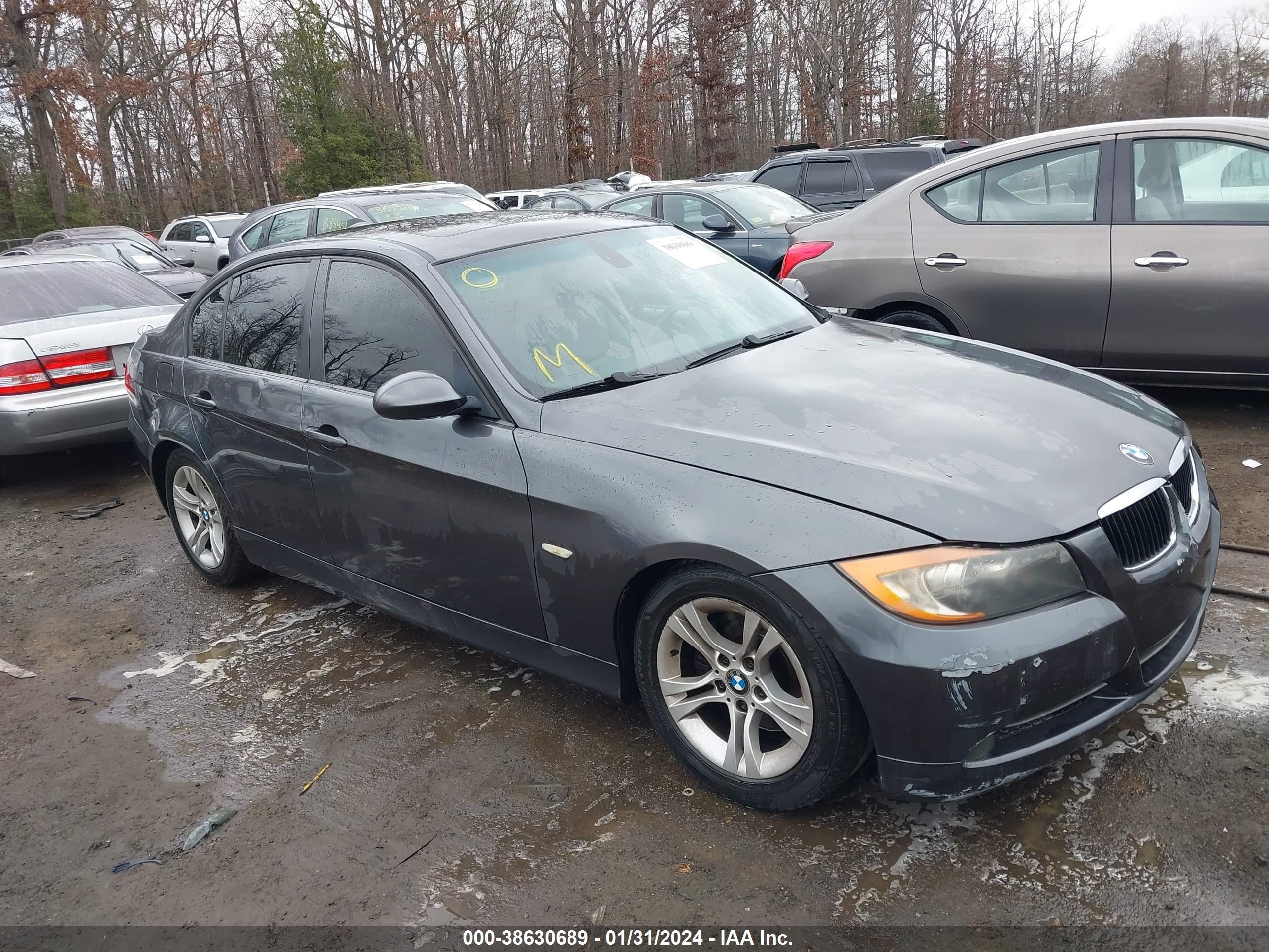 BMW 3ER 2008 wbava37558nl18889