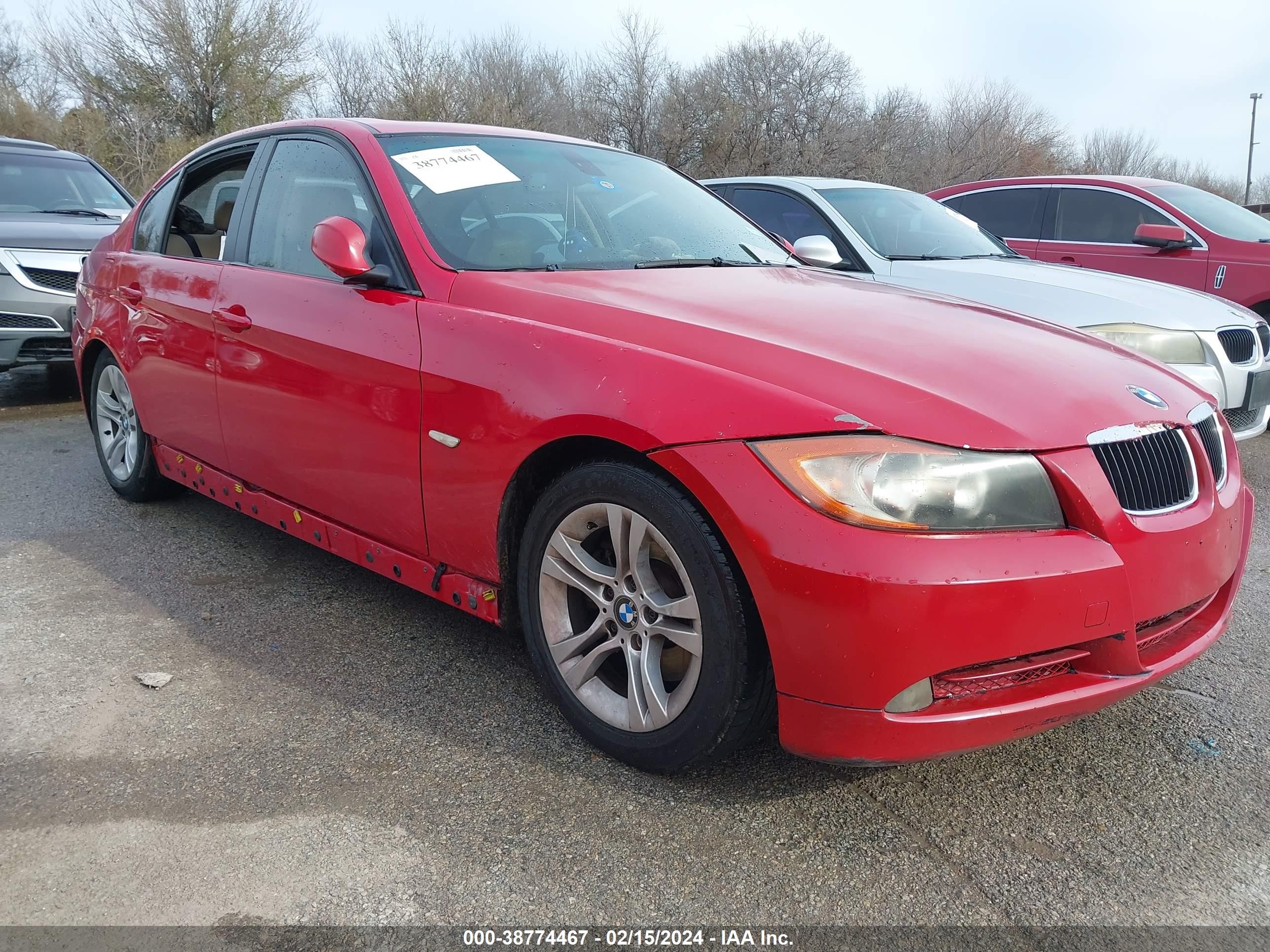 BMW 3ER 2008 wbava37558nl50337