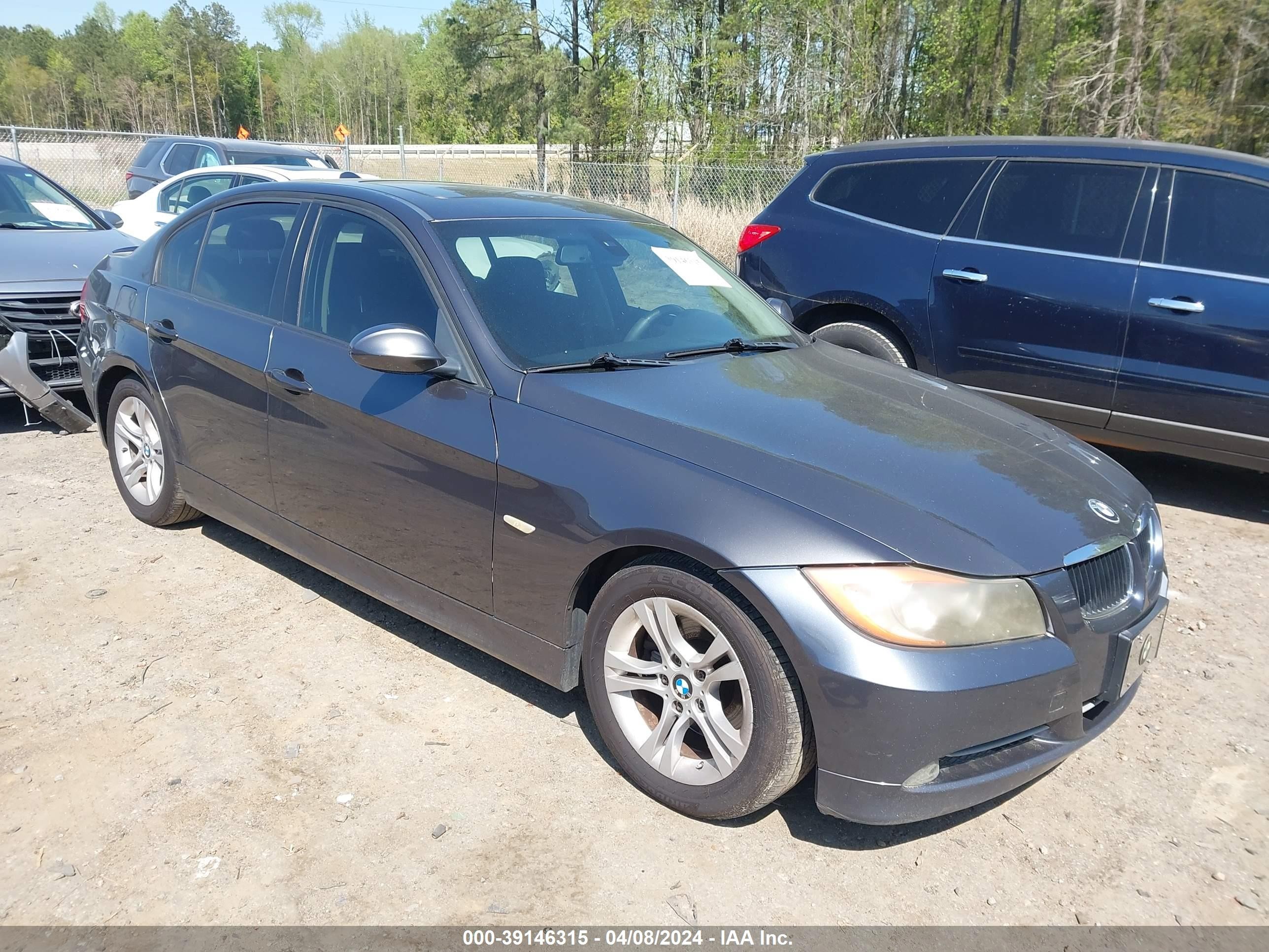 BMW 3ER 2008 wbava37568nl49293