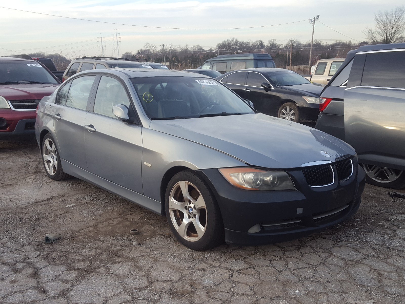 BMW 3 SERIES 2008 wbava37568nl57944