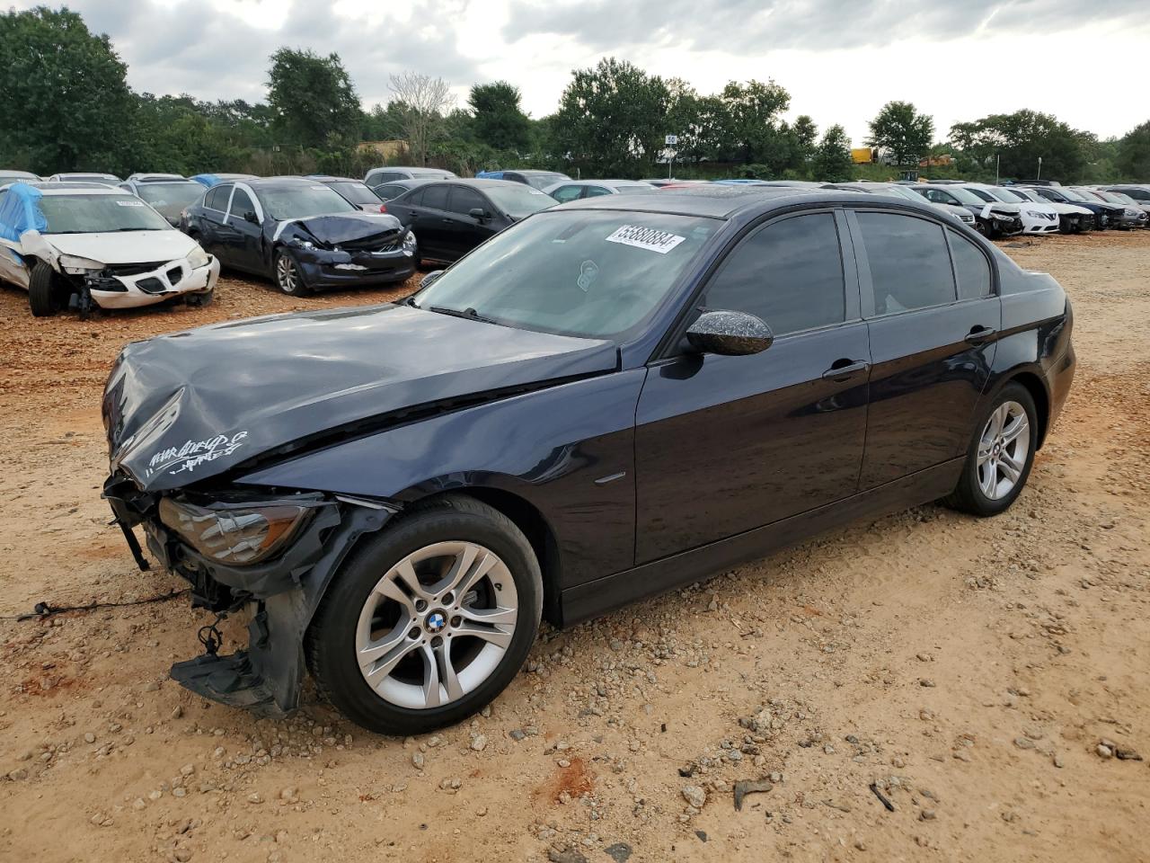 BMW 3ER 2008 wbava37568nl58043