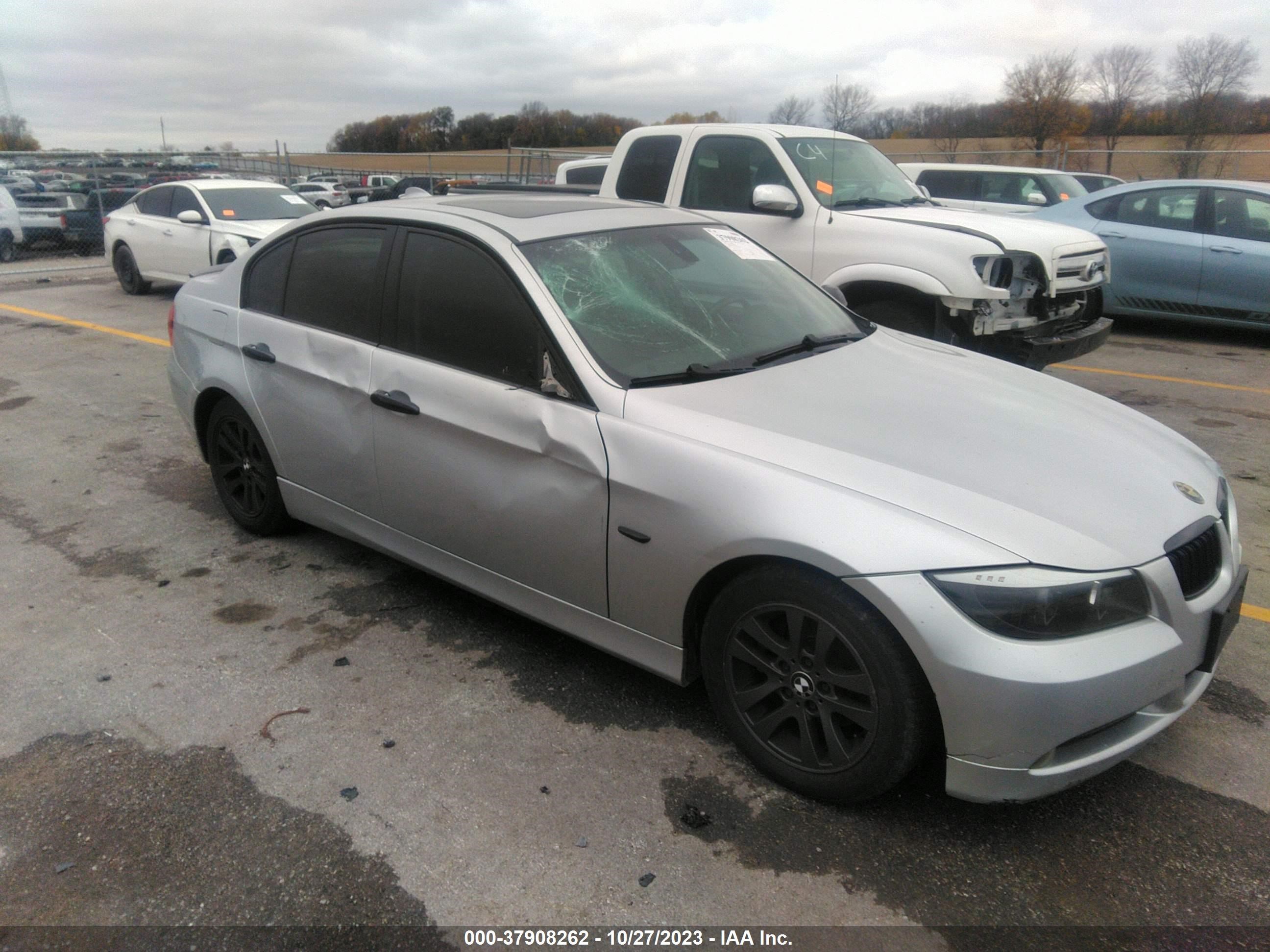 BMW 3ER 2007 wbava37587nd55307