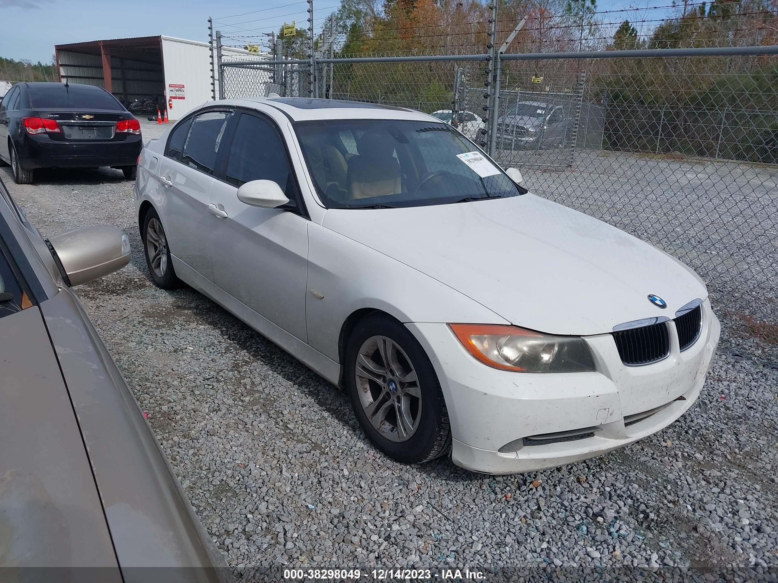 BMW 3ER 2008 wbava37598nl57937