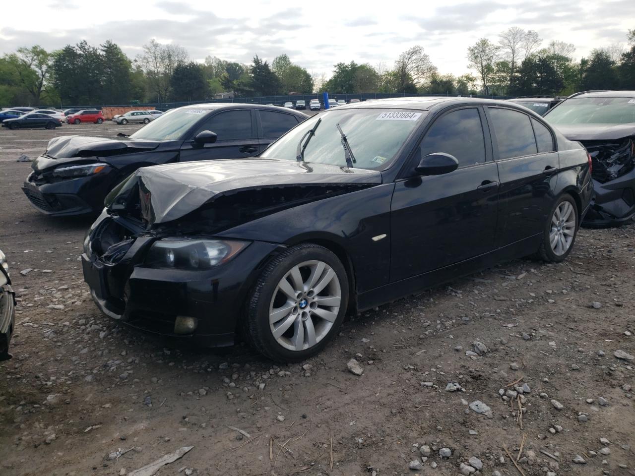 BMW 3ER 2008 wbava375x8nd55794