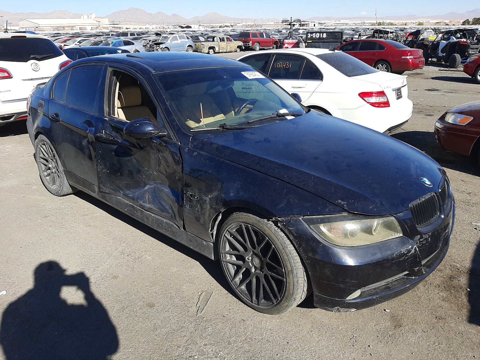 BMW 325 I 2006 wbavb13546kx41842