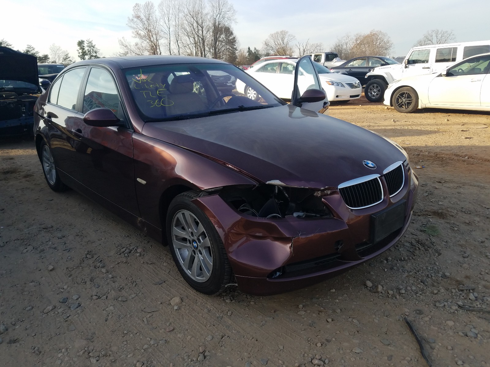 BMW 325 I 2006 wbavb13566kx66449