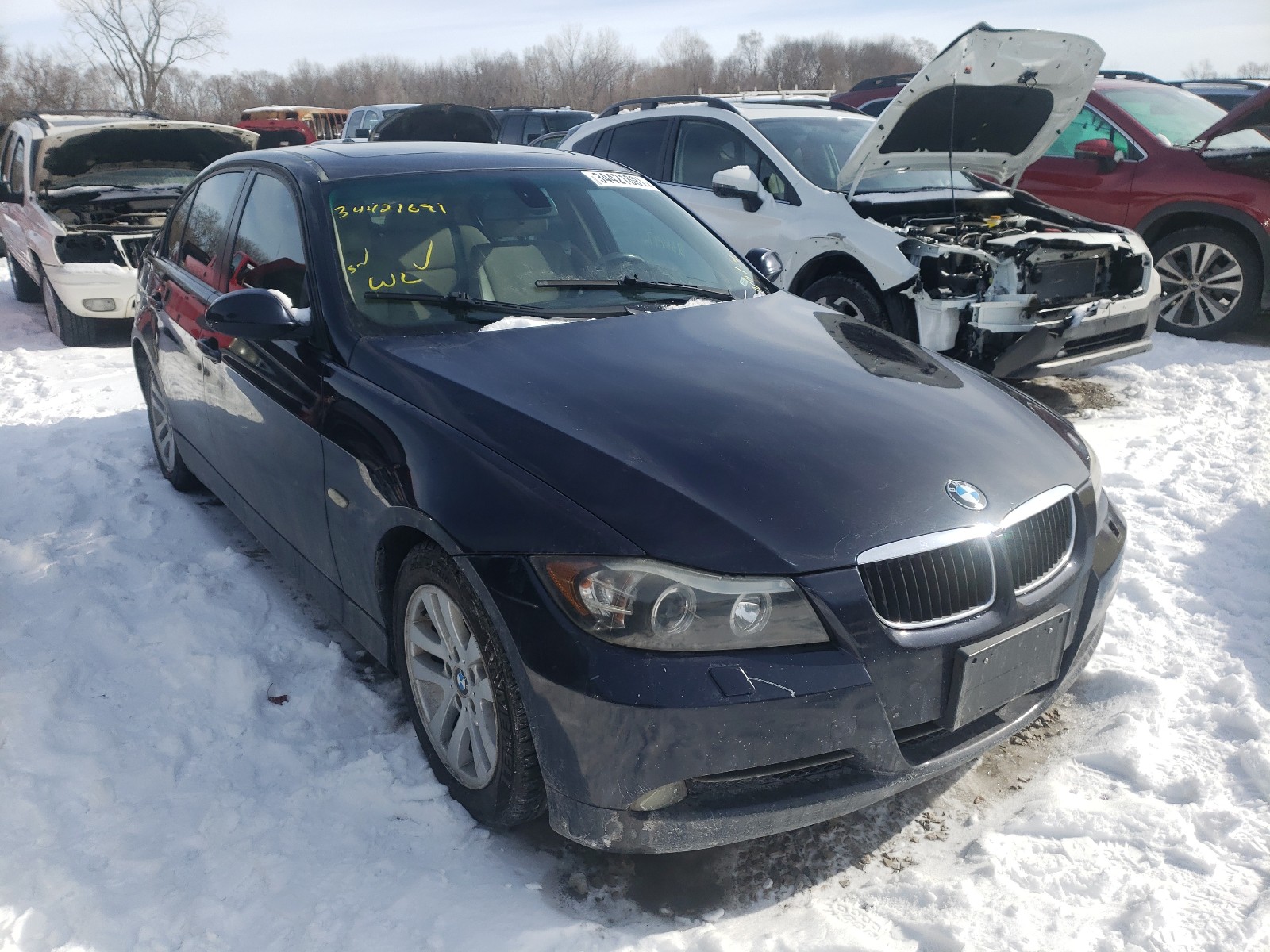 BMW 325 I 2006 wbavb13586kx35817