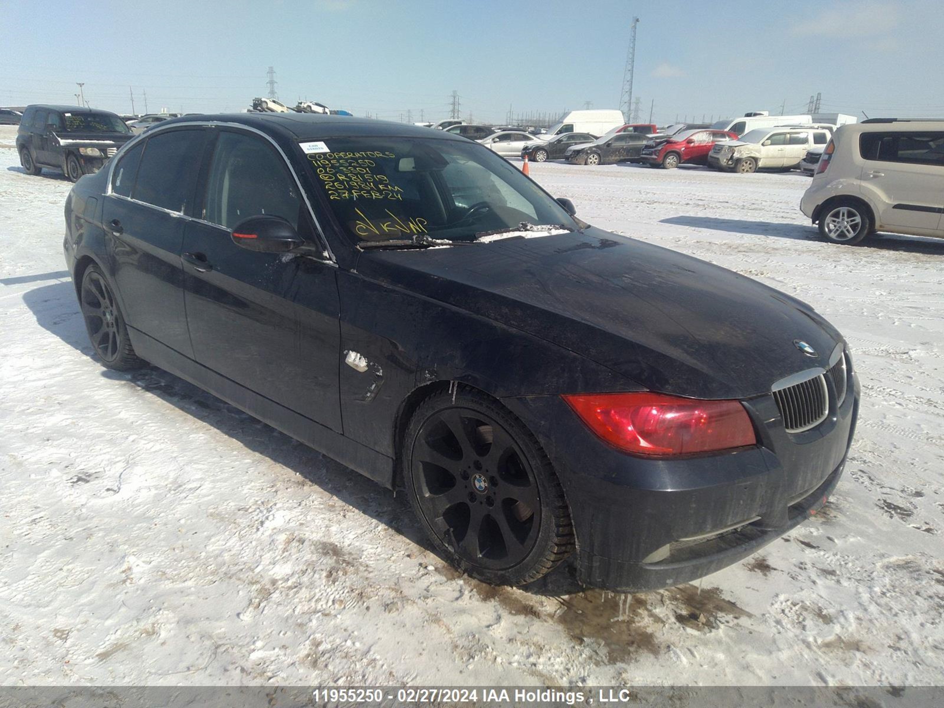 BMW 3ER 2006 wbavb33586kr81519