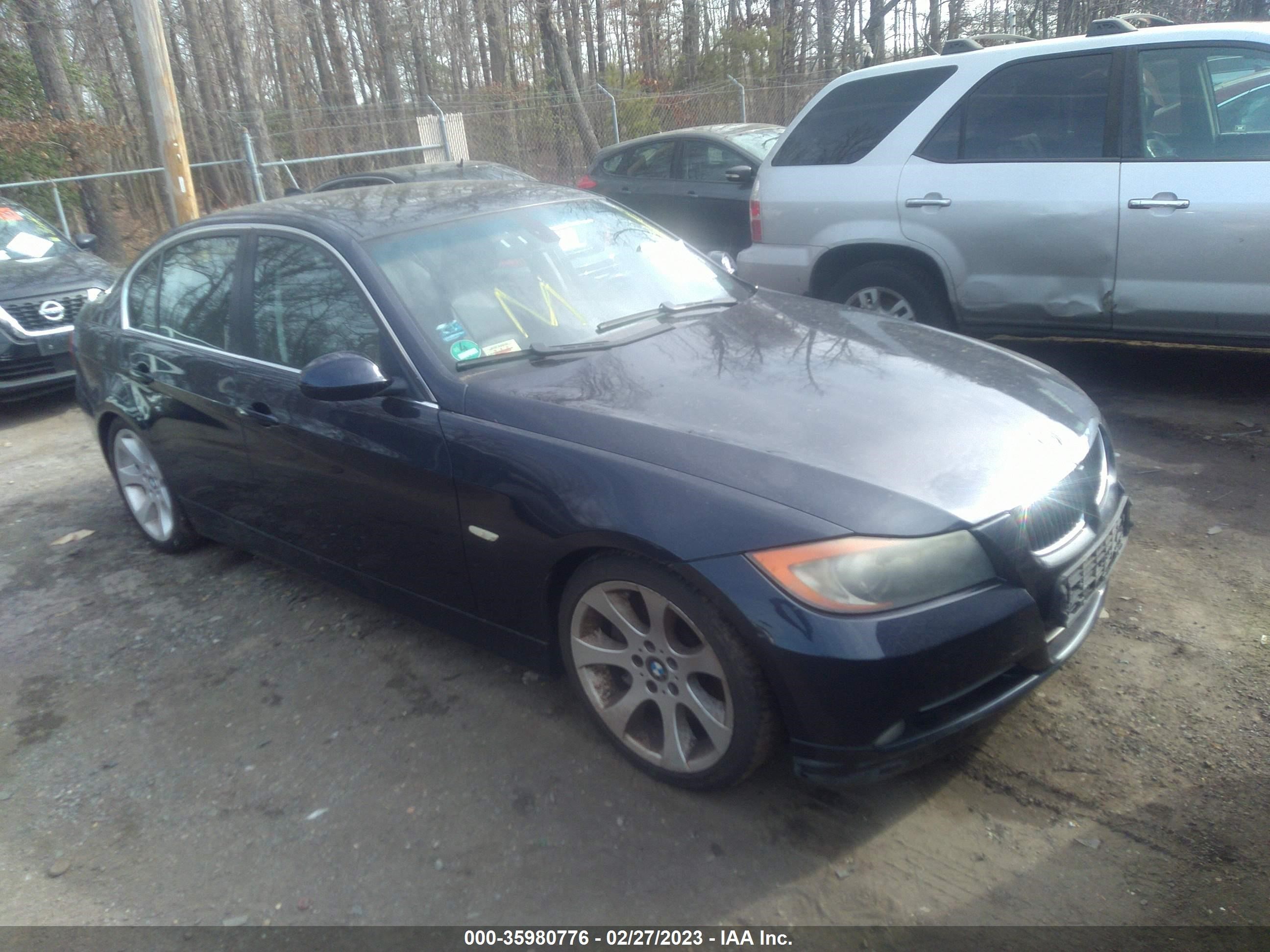 BMW 3ER 2007 wbavb73557pa66254