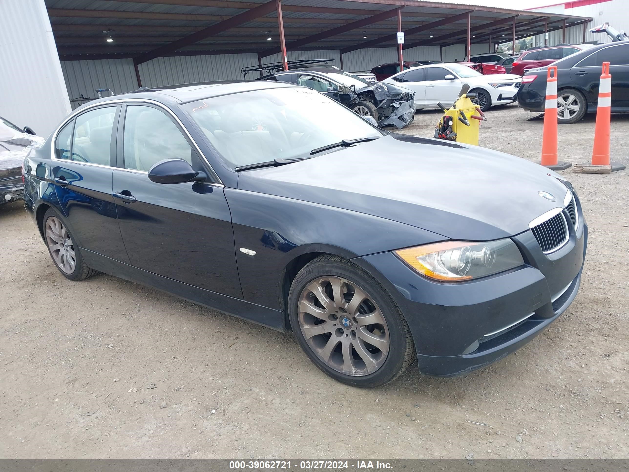 BMW 335I 2007 wbavb73557vf50467