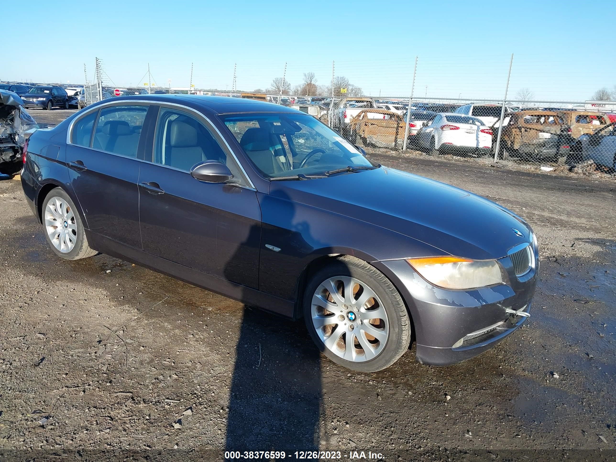 BMW 3ER 2007 wbavb73587pa65017