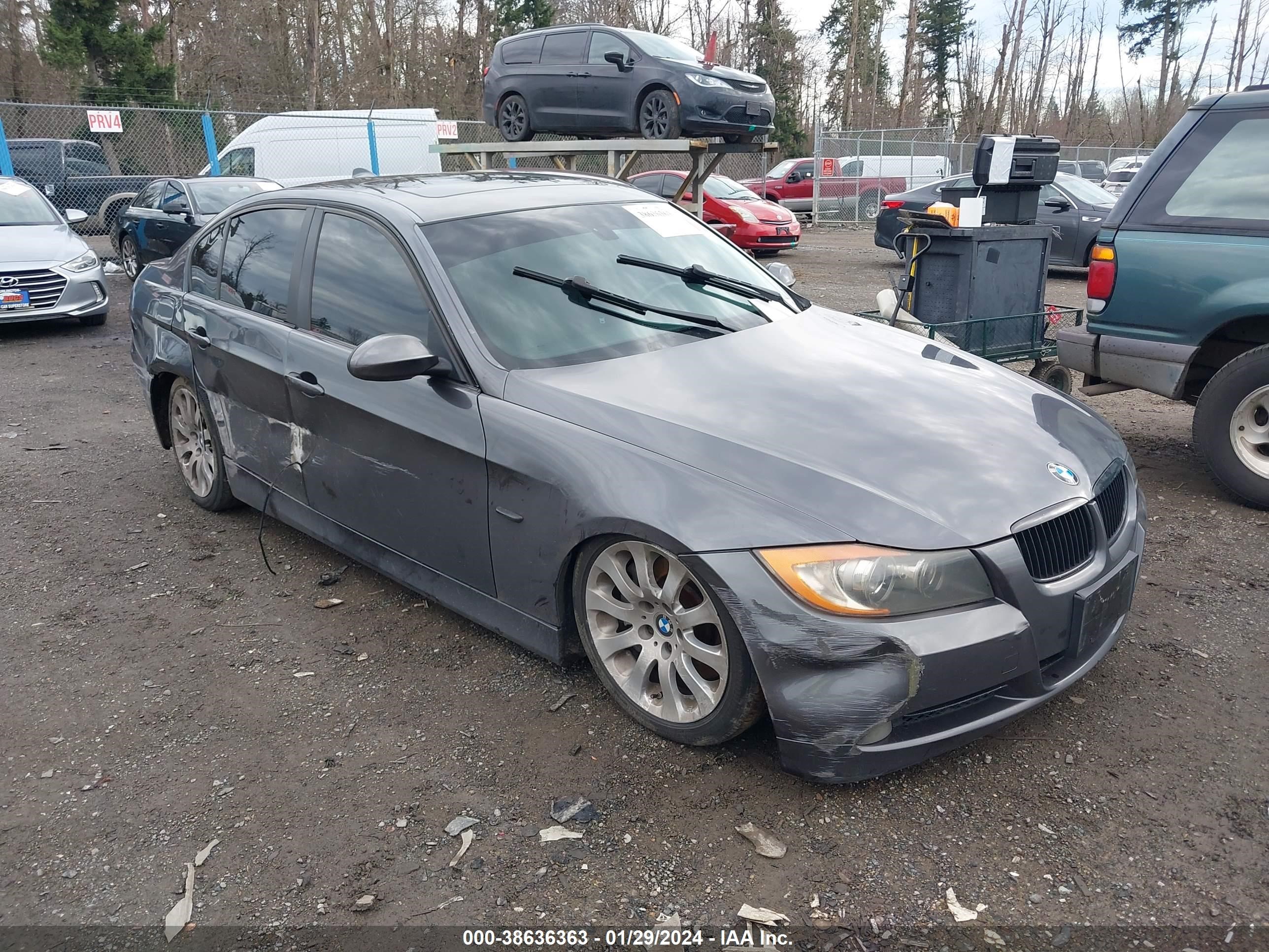 BMW 3ER 2008 wbavb77518nh78977