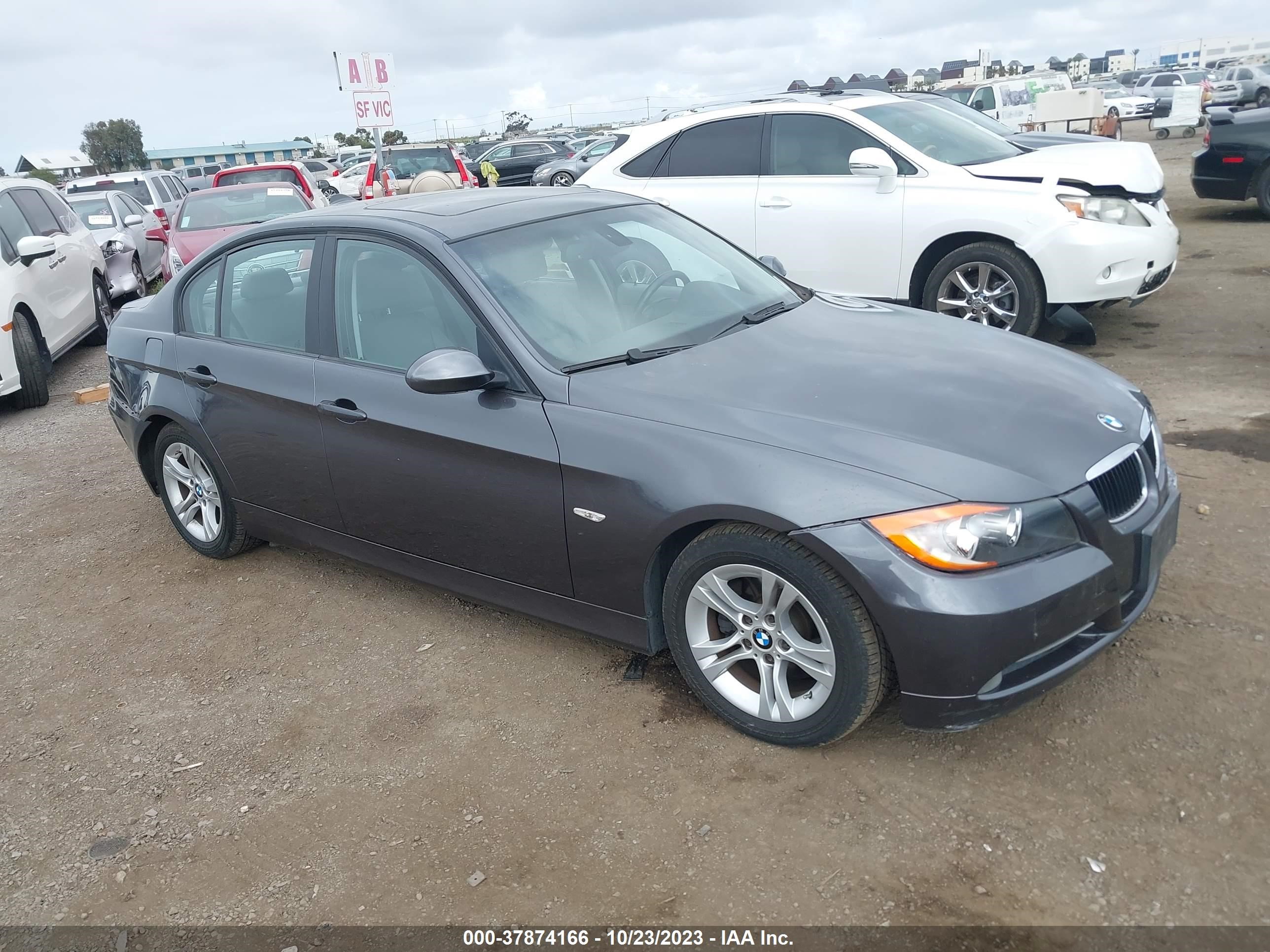 BMW 3ER 2008 wbavc53518fz83293