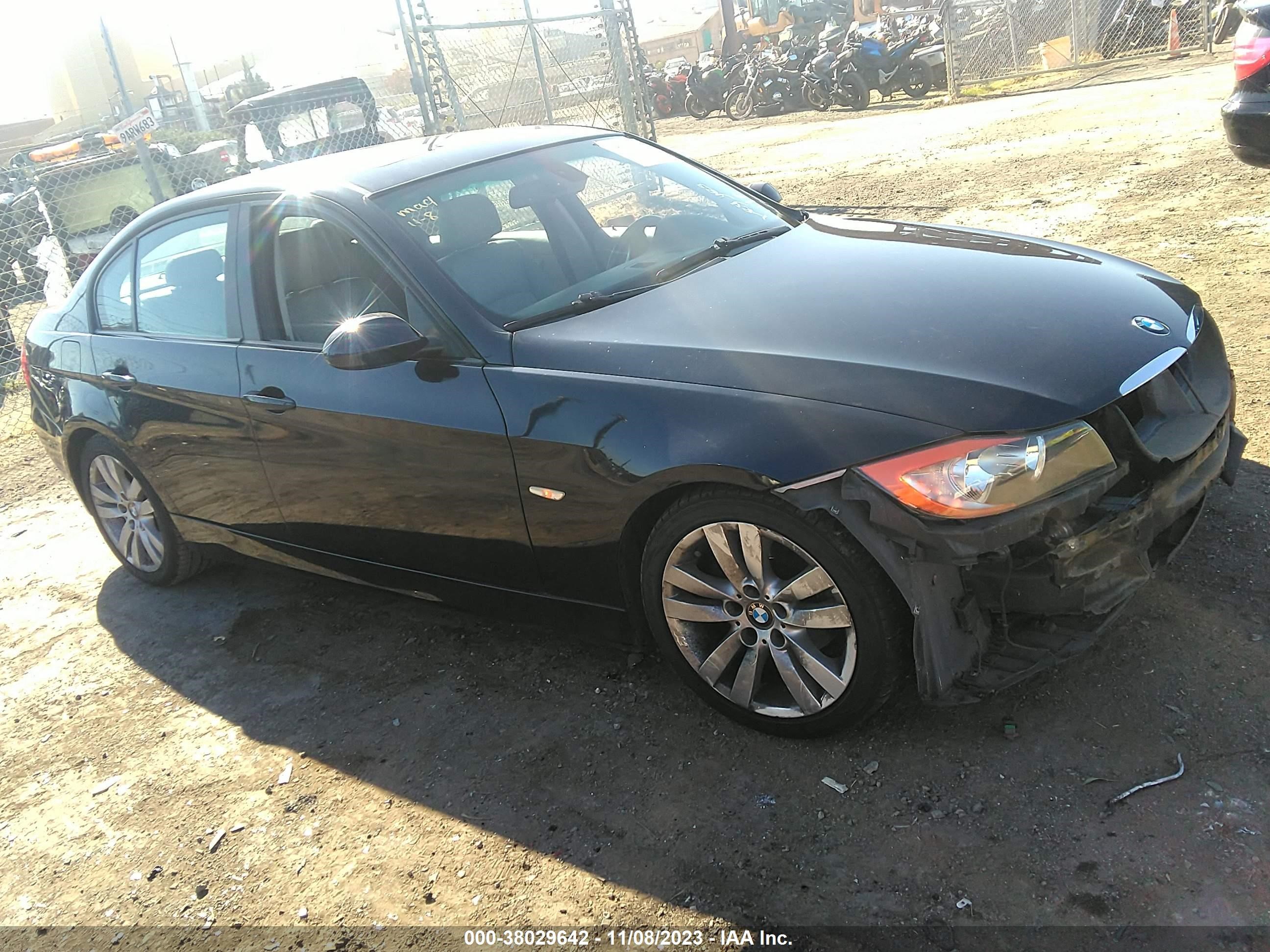 BMW 3ER 2007 wbavc53537fz80216