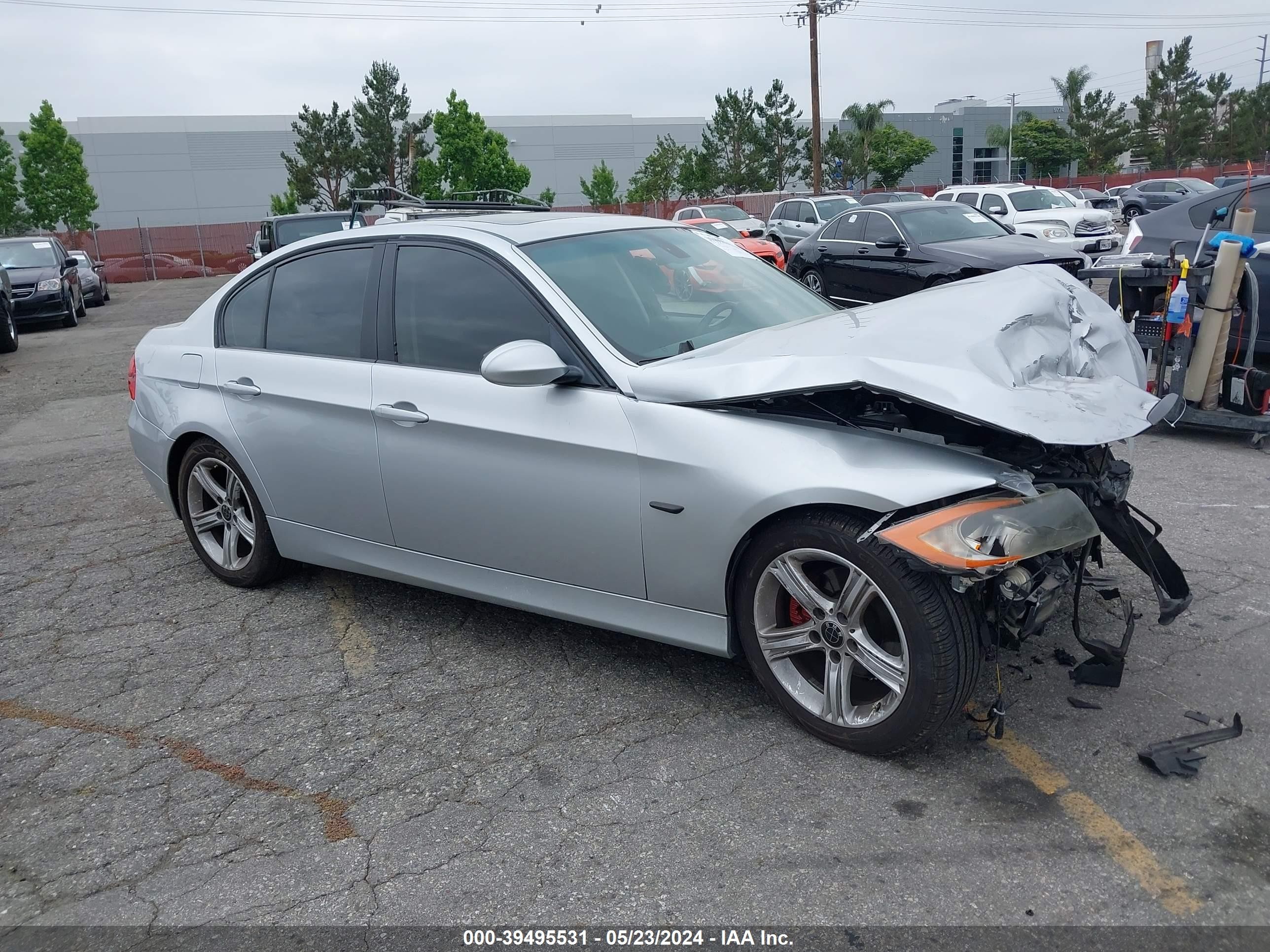 BMW 3ER 2007 wbavc53547fz75672