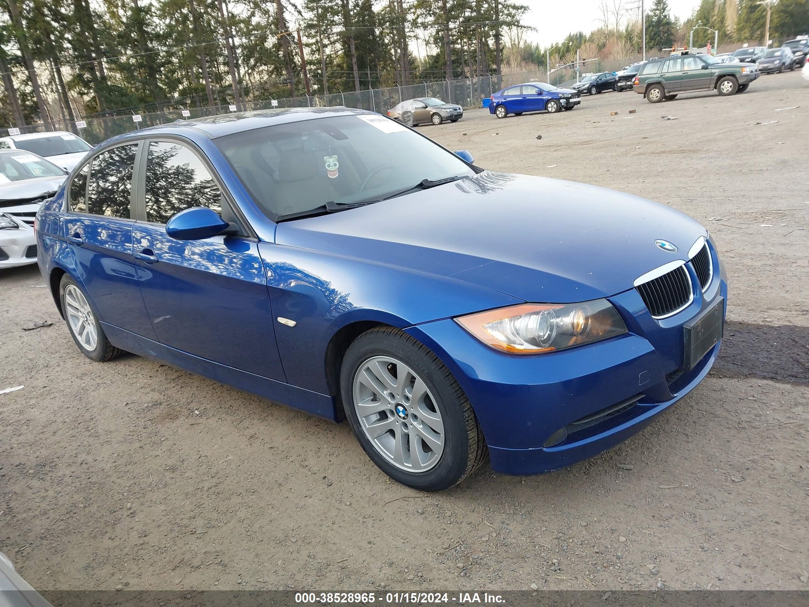 BMW 3ER 2007 wbavc53567fz73714