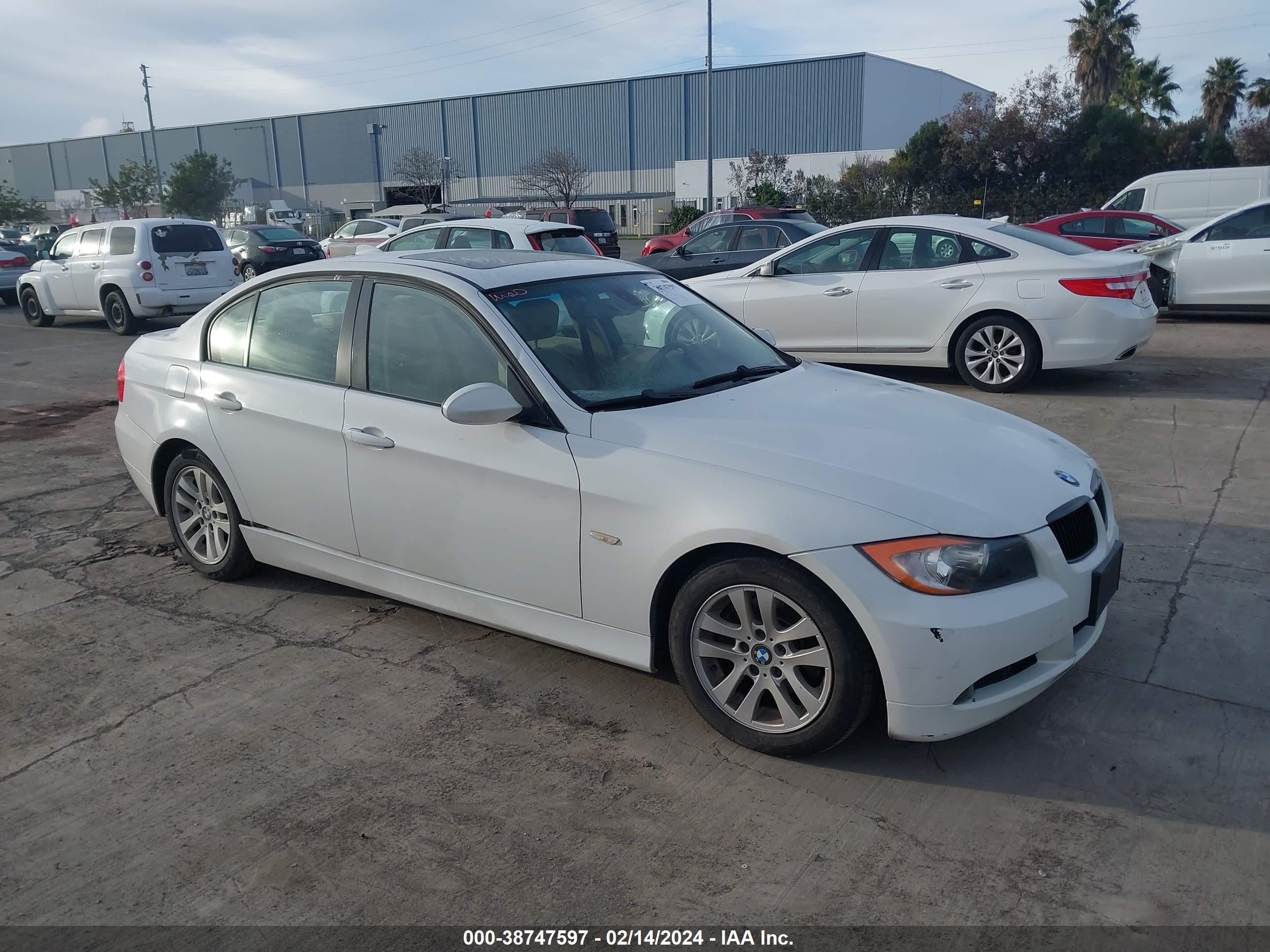 BMW 3ER 2007 wbavc53587fz75951