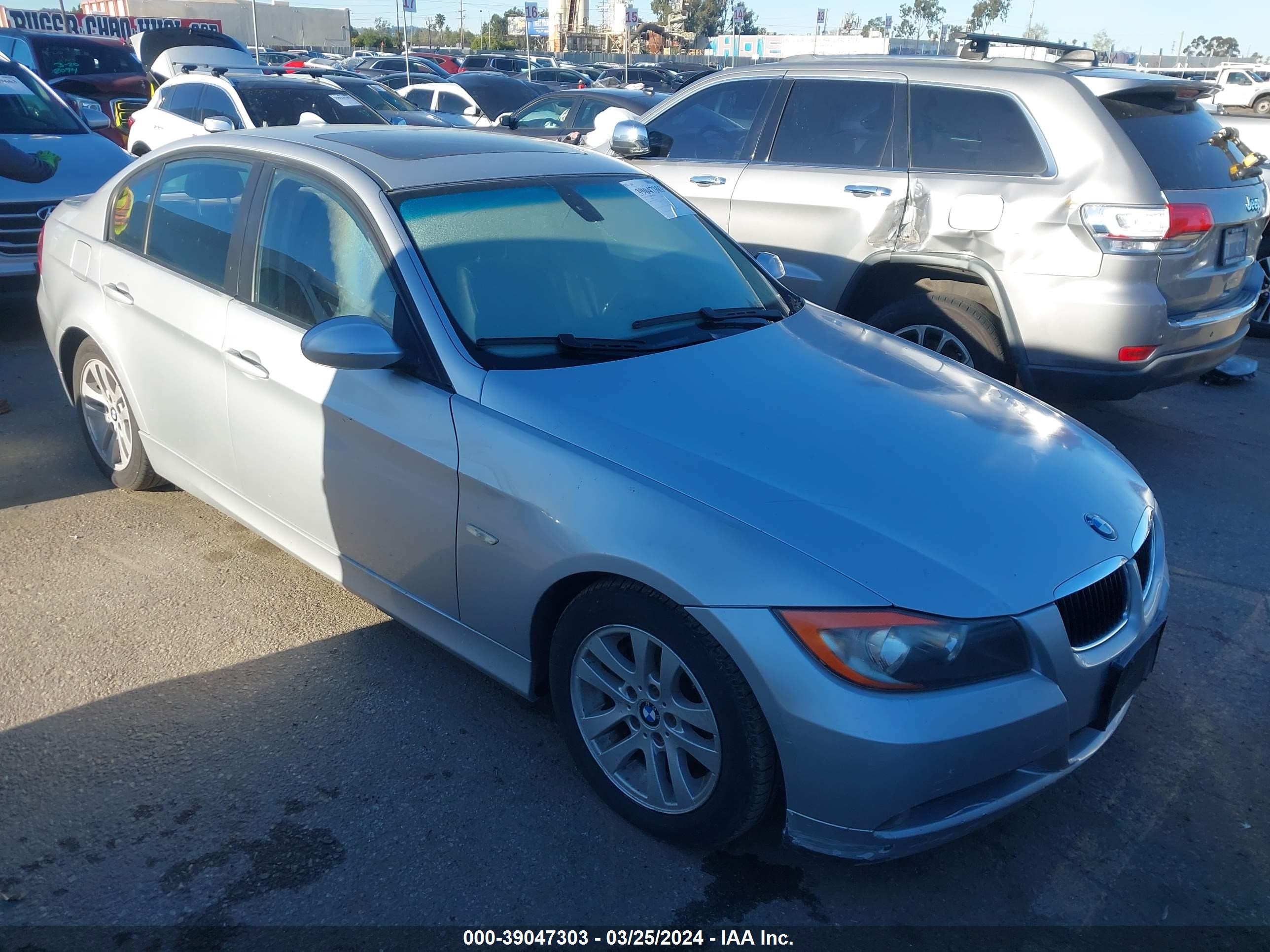 BMW 3ER 2007 wbavc53597fz75425