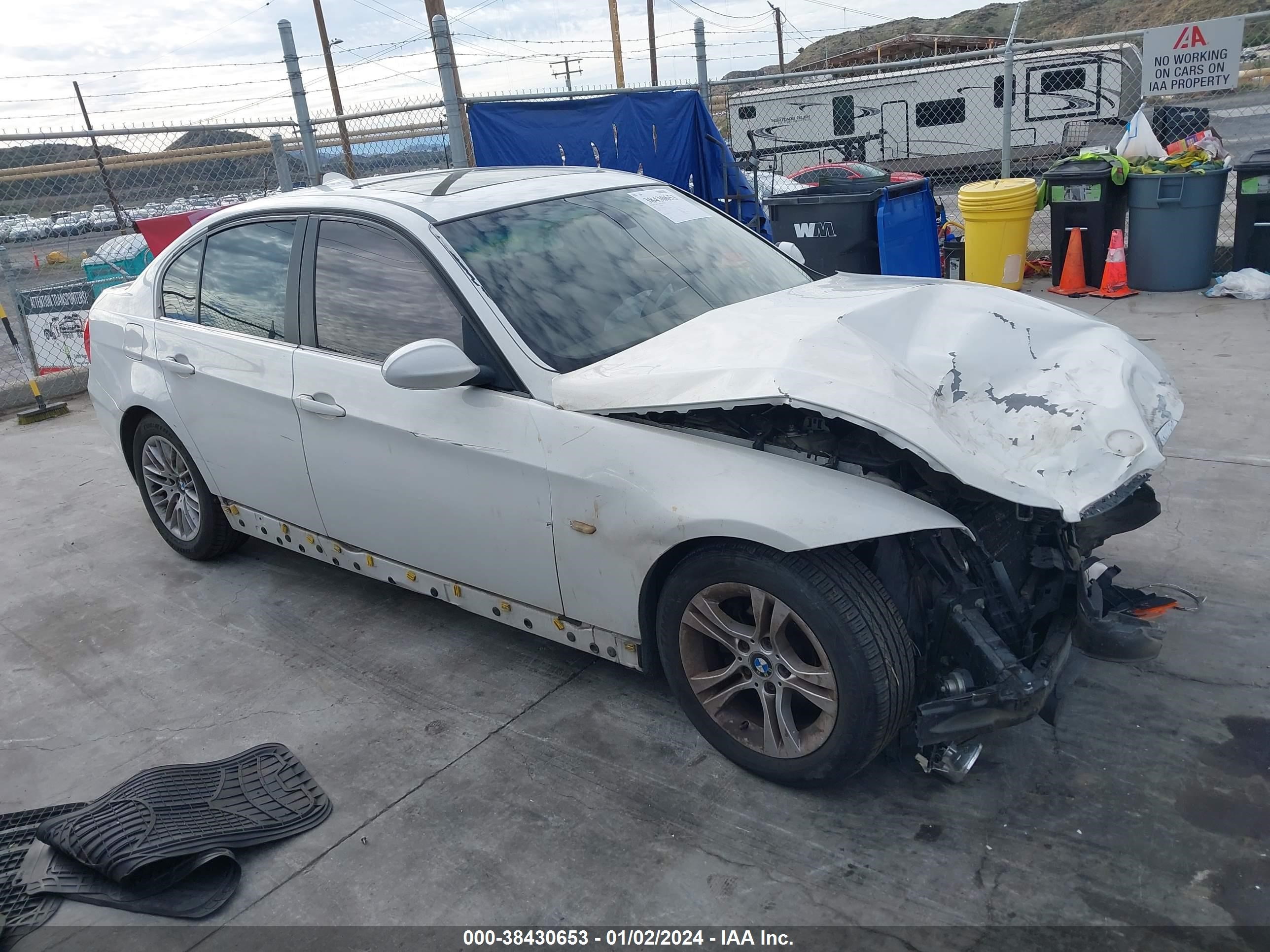 BMW 3ER 2008 wbavc53598fz86331