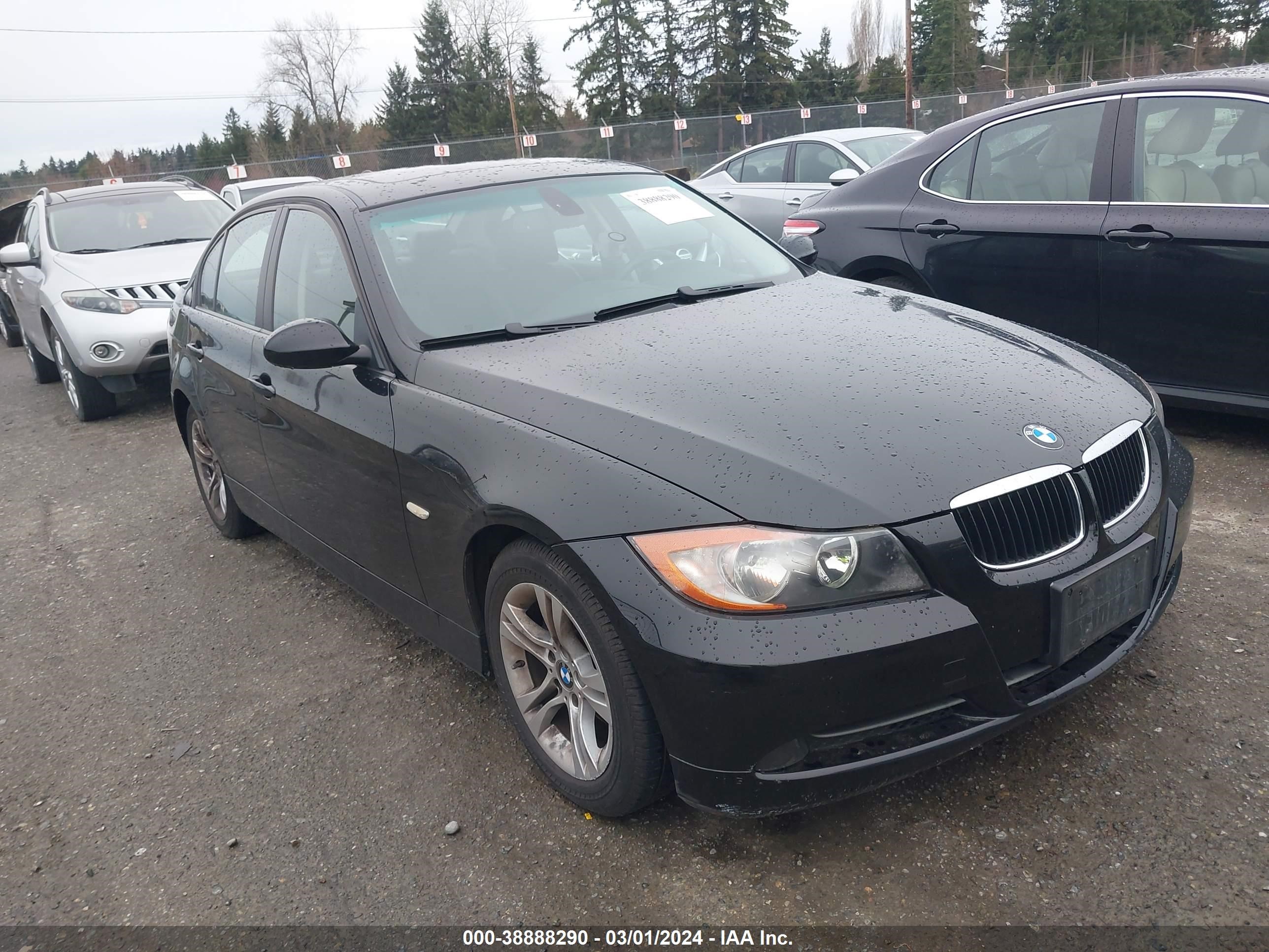 BMW 3ER 2008 wbavc53598fz86796