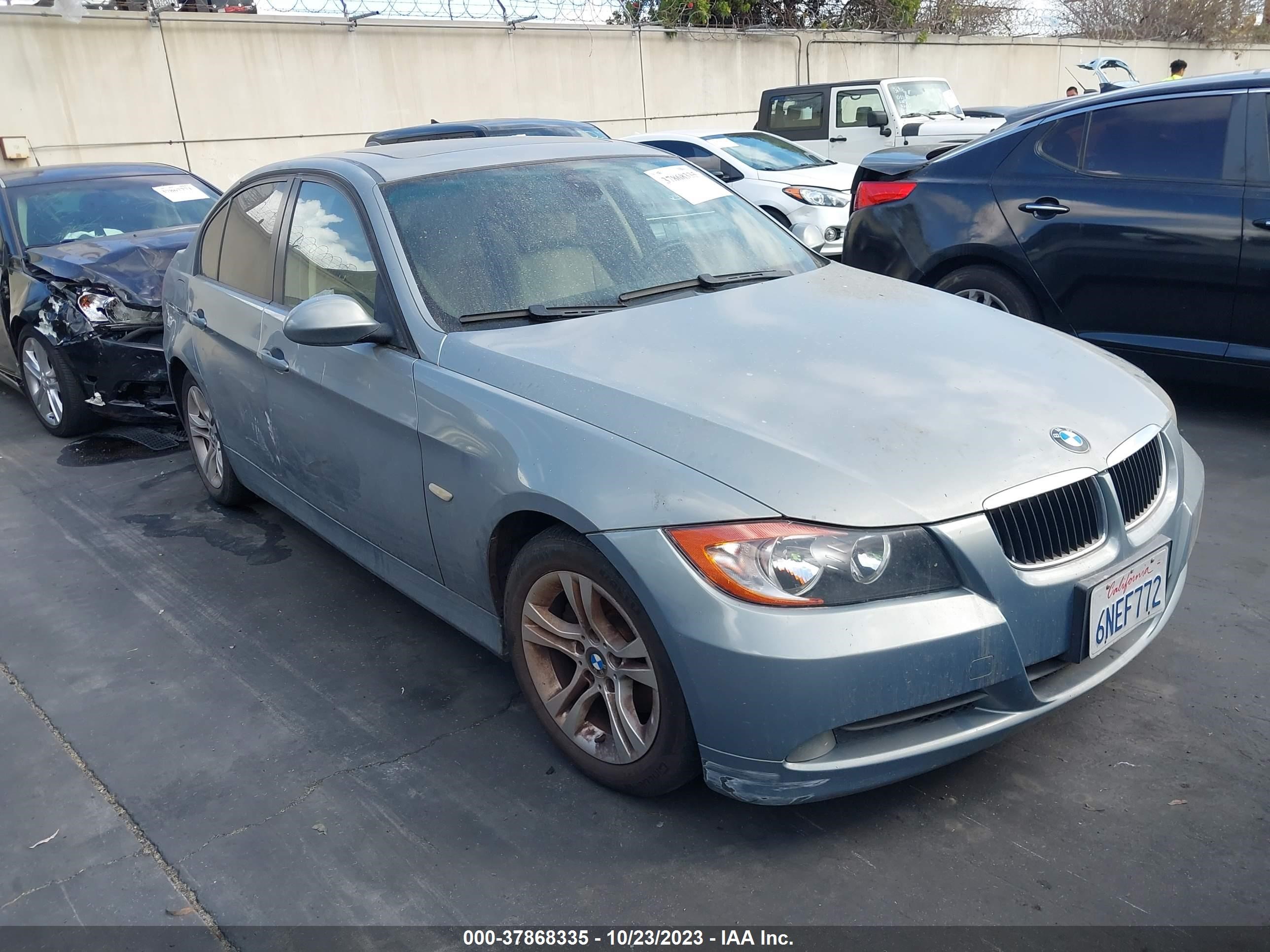 BMW 3ER 2008 wbavc53598fz89066