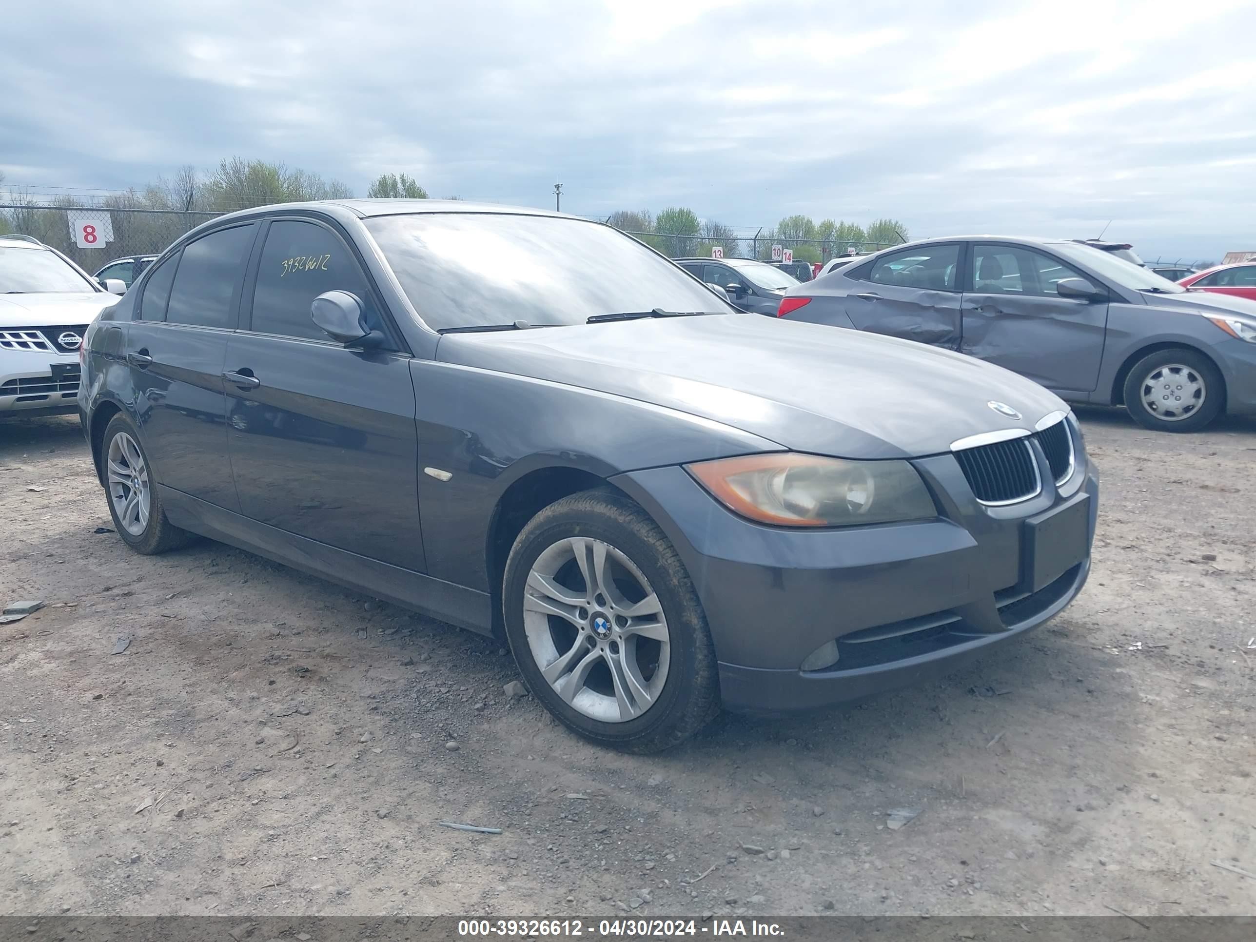 BMW 3ER 2008 wbavc57588nk77843