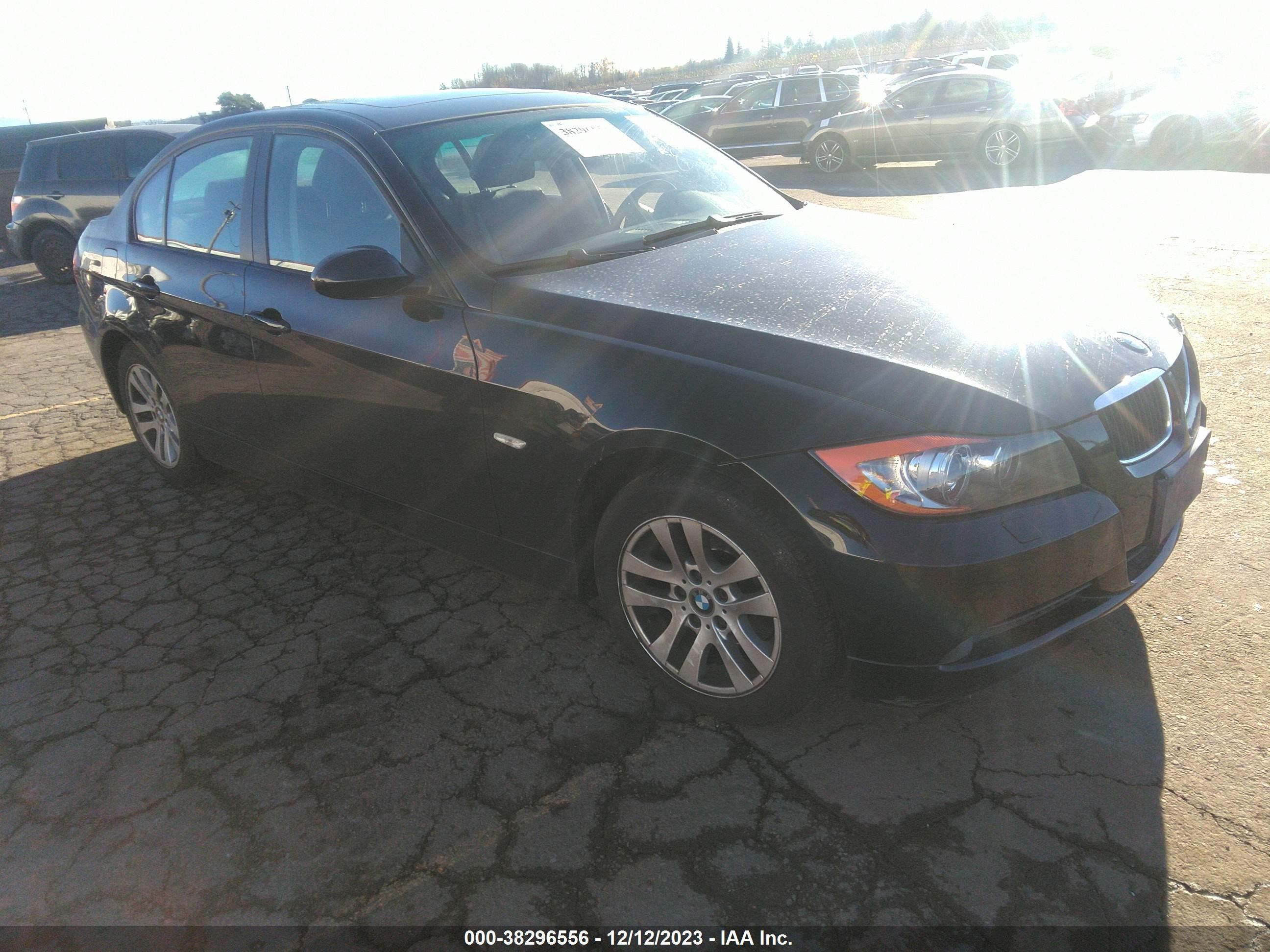 BMW 3ER 2007 wbavc73507kp30922