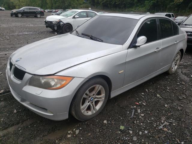 BMW 3 SERIES 2008 wbavc73508kp36866