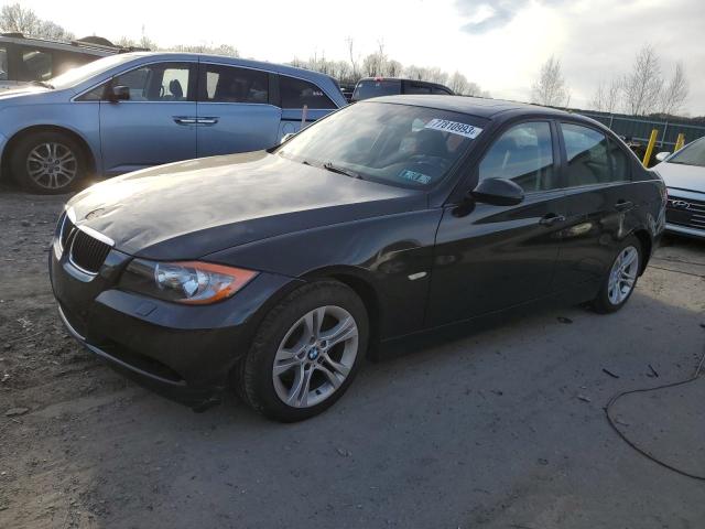 BMW 3 SERIES 2008 wbavc73508kp39752