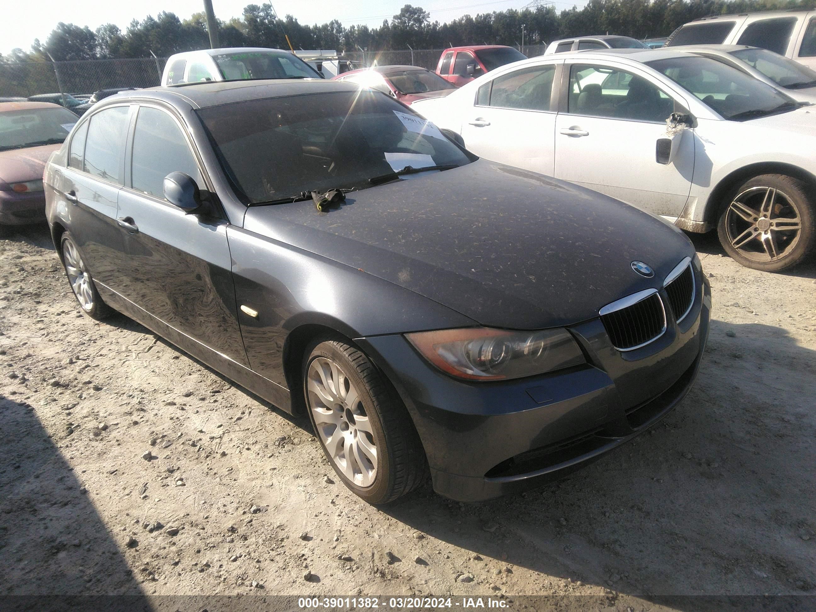 BMW 3ER 2007 wbavc73517kp31402