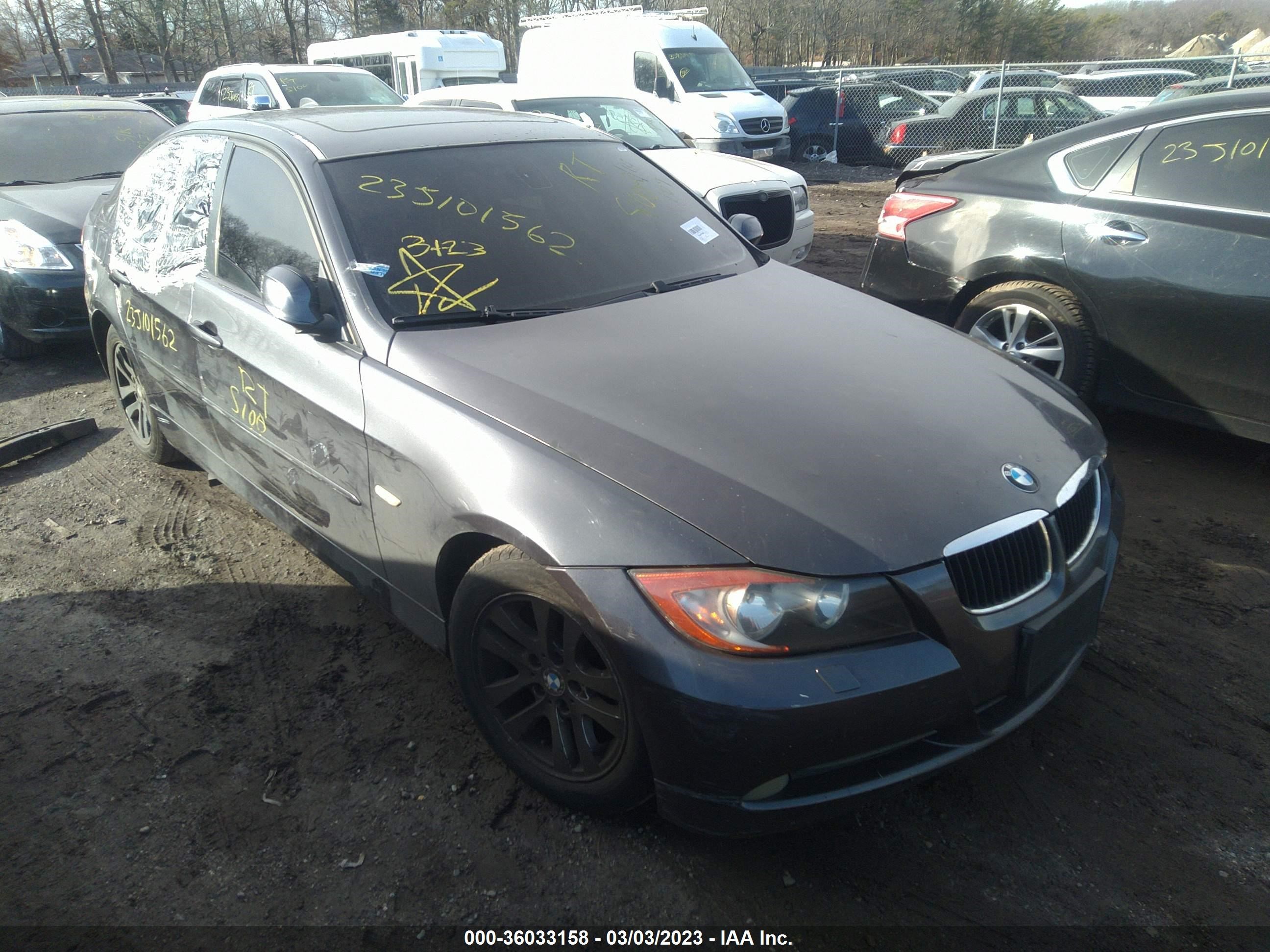 BMW 3ER 2007 wbavc73517kp33098