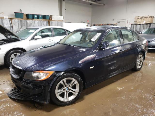 BMW 3 SERIES 2008 wbavc73518kp37122