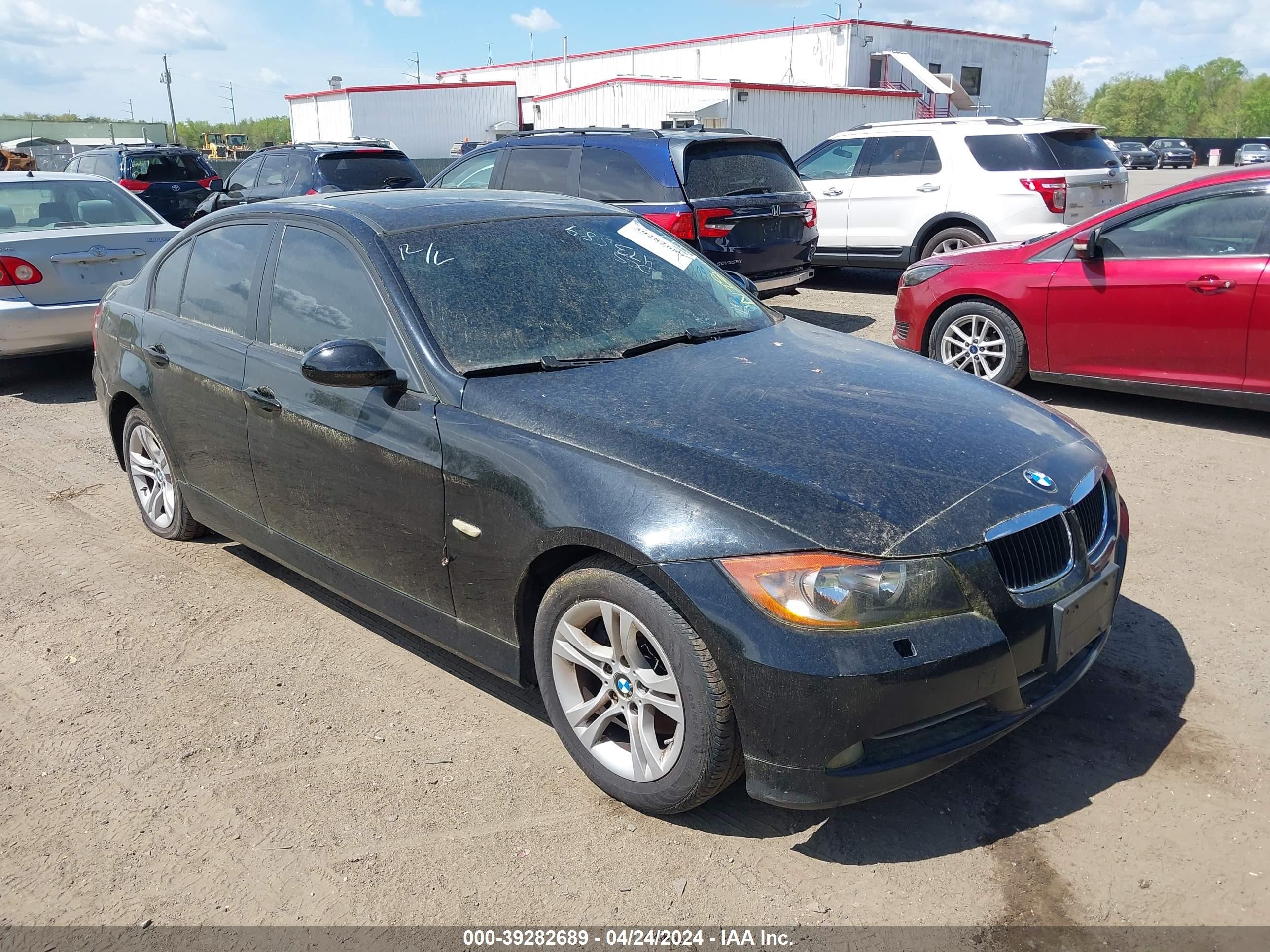 BMW 3ER 2008 wbavc73518kp39386