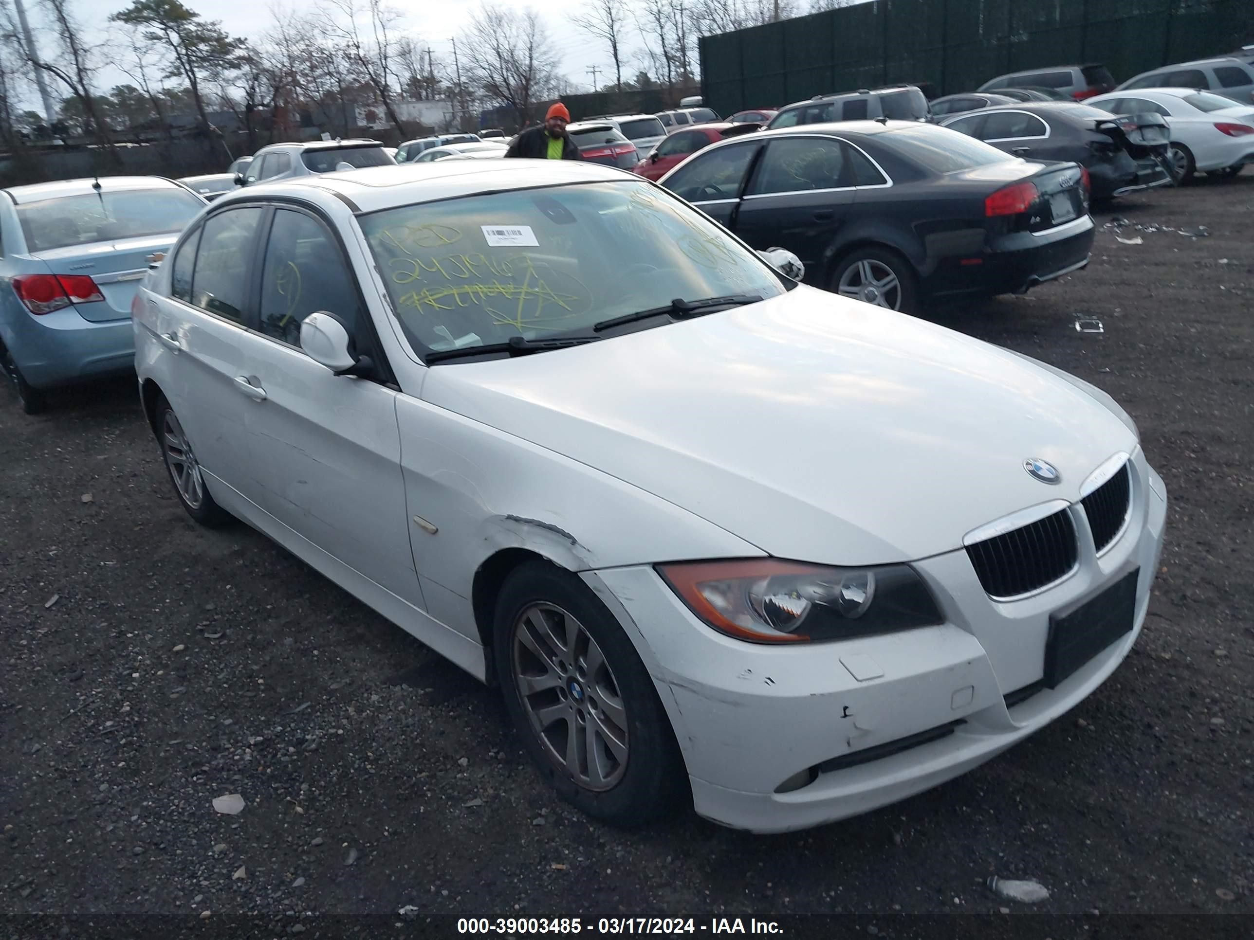 BMW 3ER 2007 wbavc73527kp31926