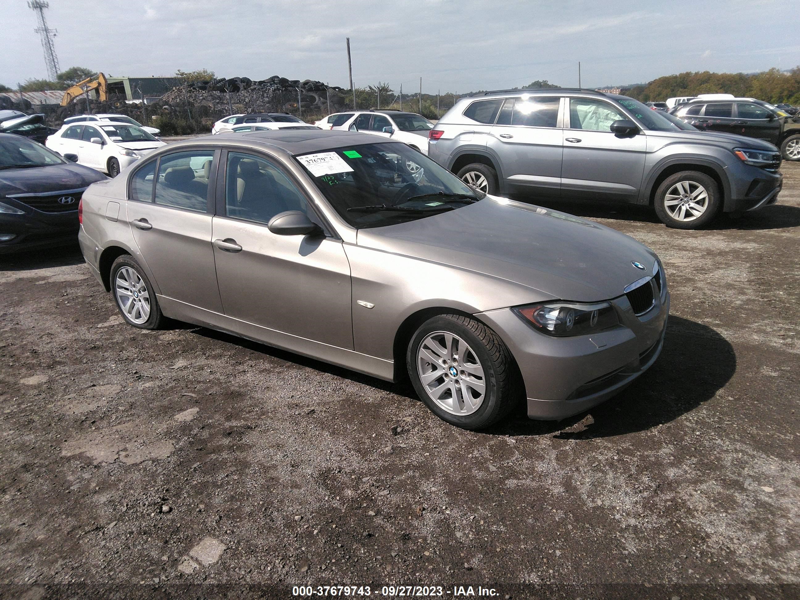 BMW 3ER 2007 wbavc73527kp35636