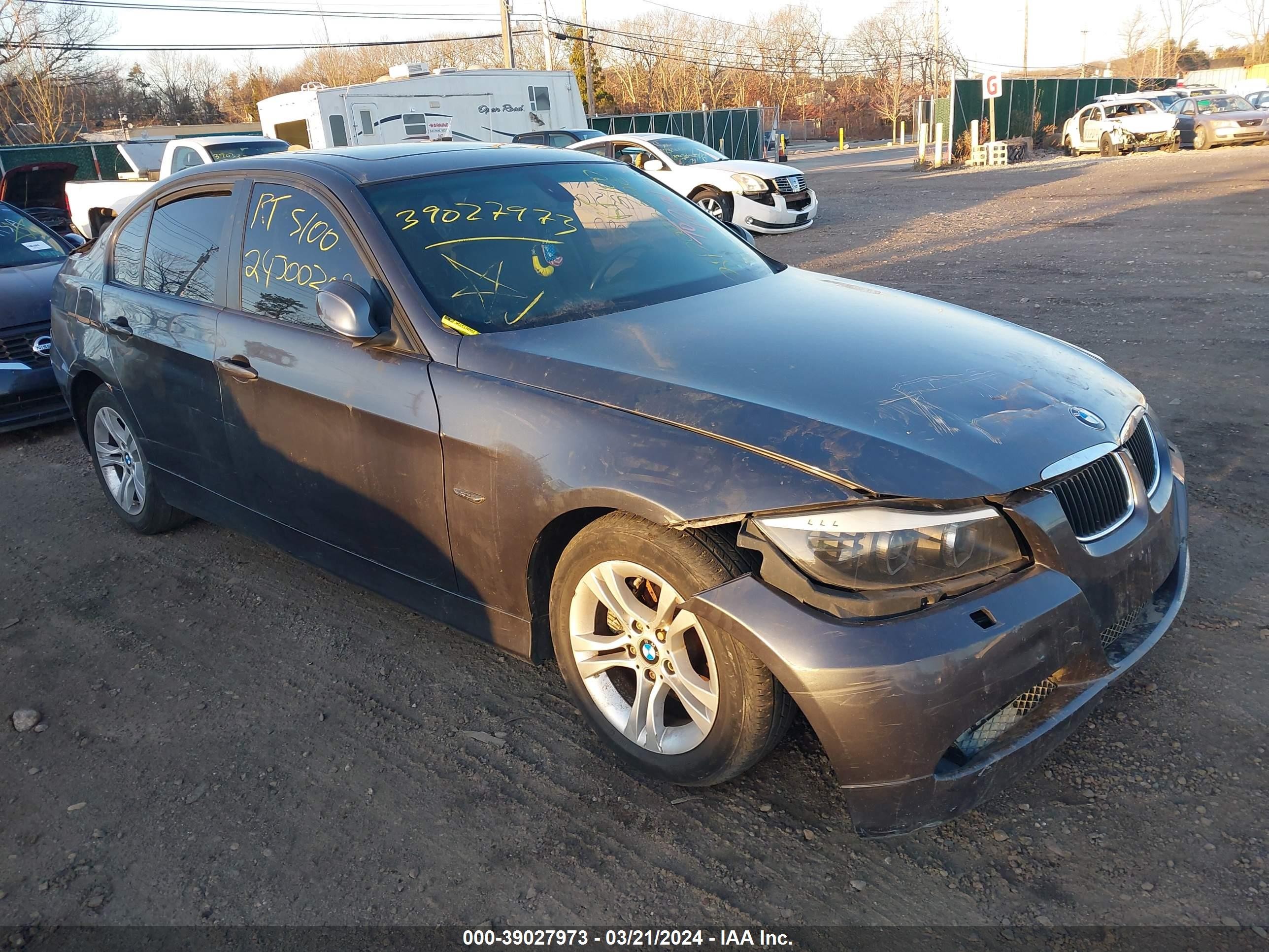 BMW 3ER 2007 wbavc73537kp36794