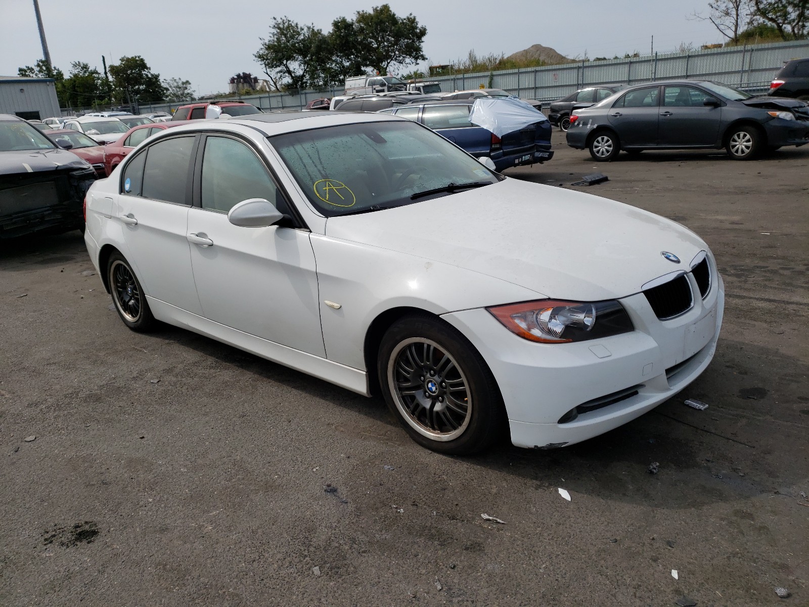 BMW 328 XI SUL 2008 wbavc73538kx91165