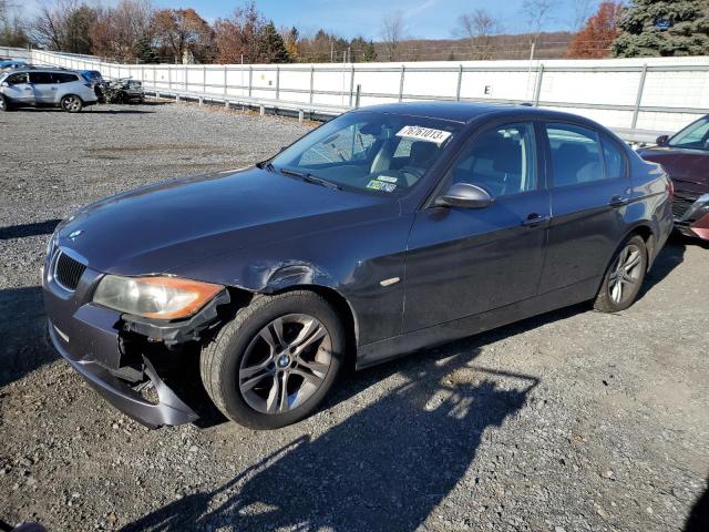 BMW 3 SERIES 2008 wbavc73538kx92431