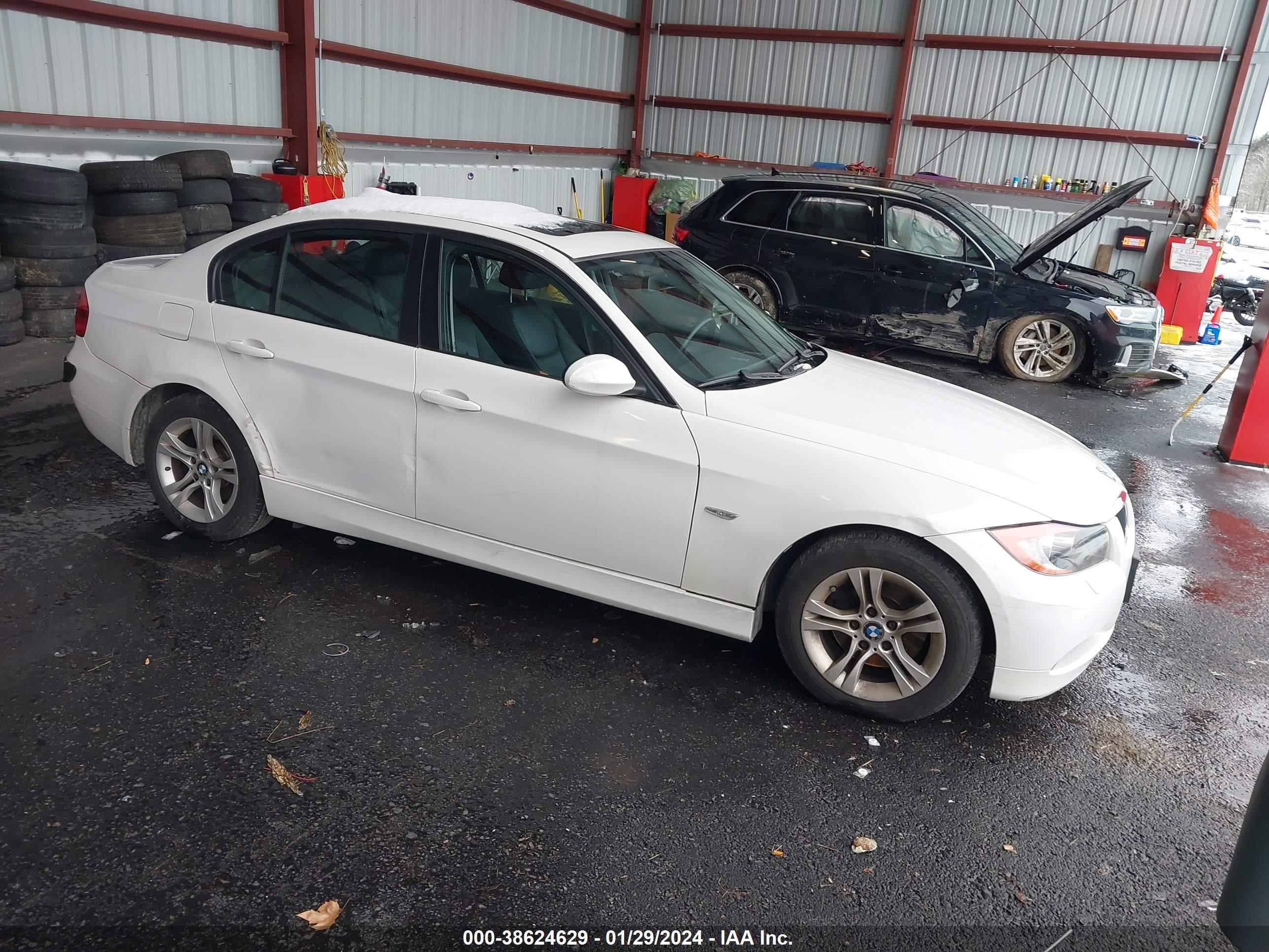 BMW 3ER 2008 wbavc73568kp38900