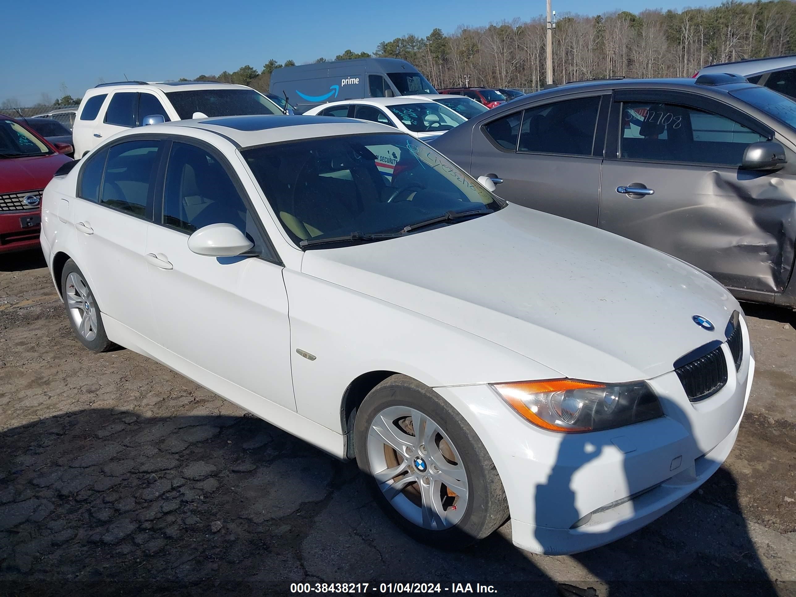 BMW 3ER 2008 wbavc73588kx90321