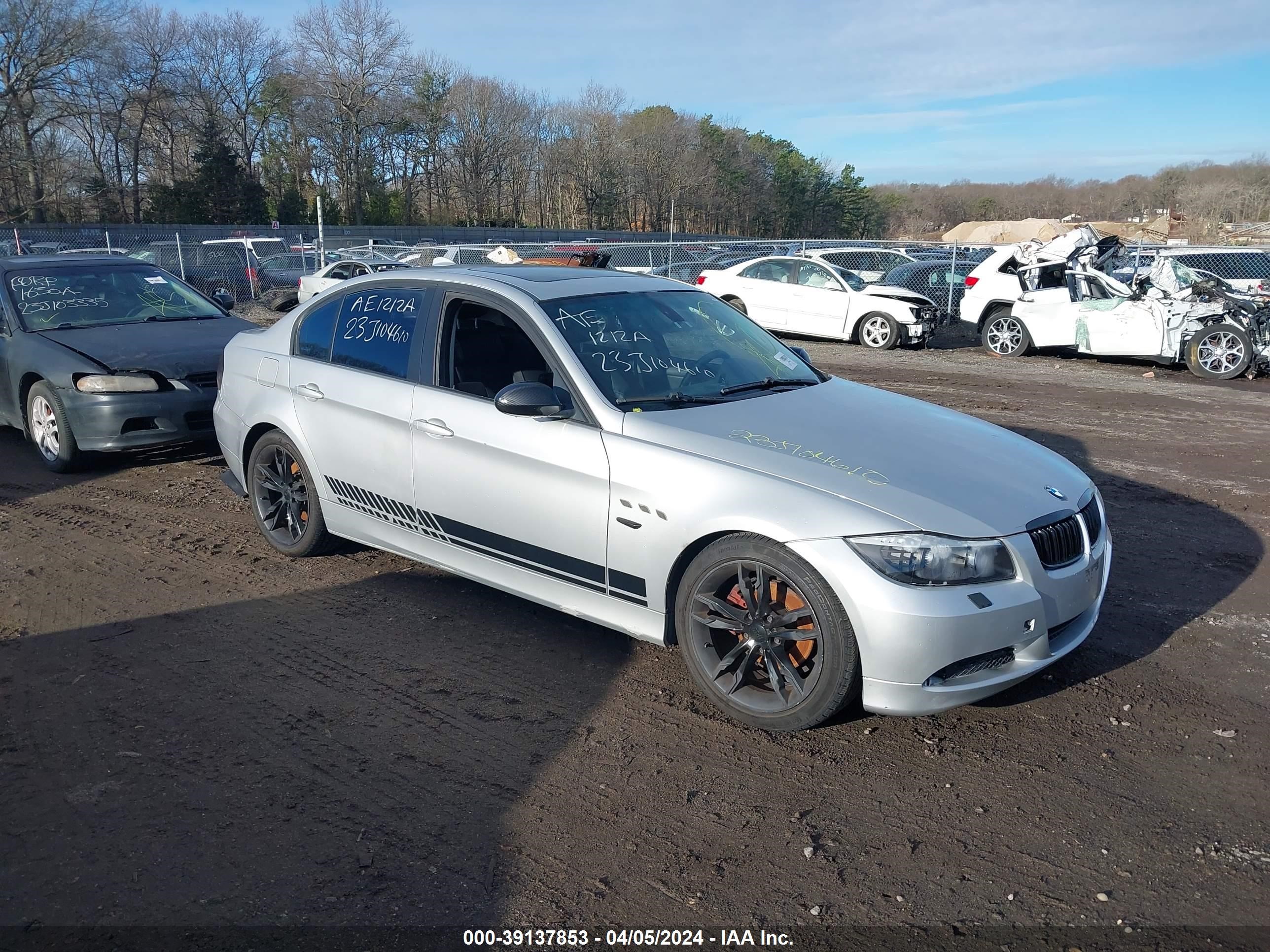 BMW 3ER 2007 wbavc73597kp33396